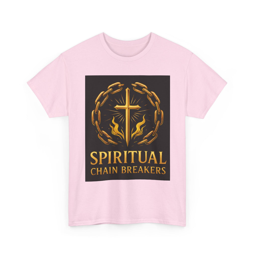 Spiritual Chain Breakers Tee, Unisex Cotton T-Shirt, Inspirational Apparel, Faith-Based Clothing, Christian Gifts, Spiritual Wear