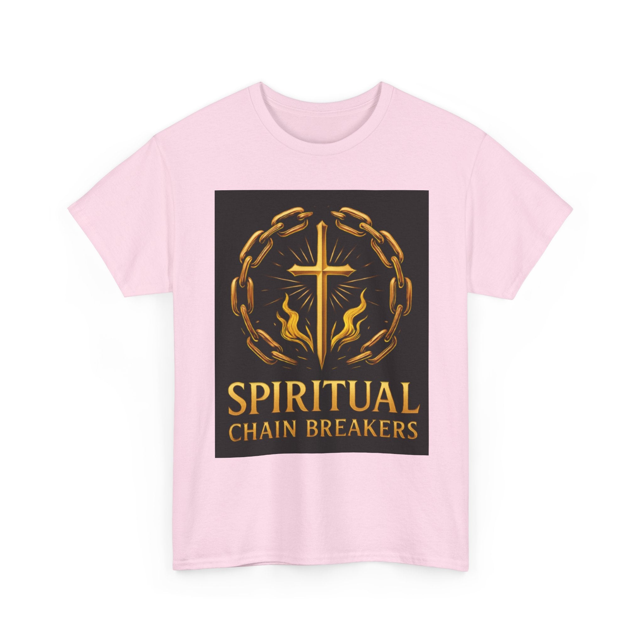 Spiritual Chain Breakers Tee, Unisex Cotton T-Shirt, Inspirational Apparel, Faith-Based Clothing, Christian Gifts, Spiritual Wear