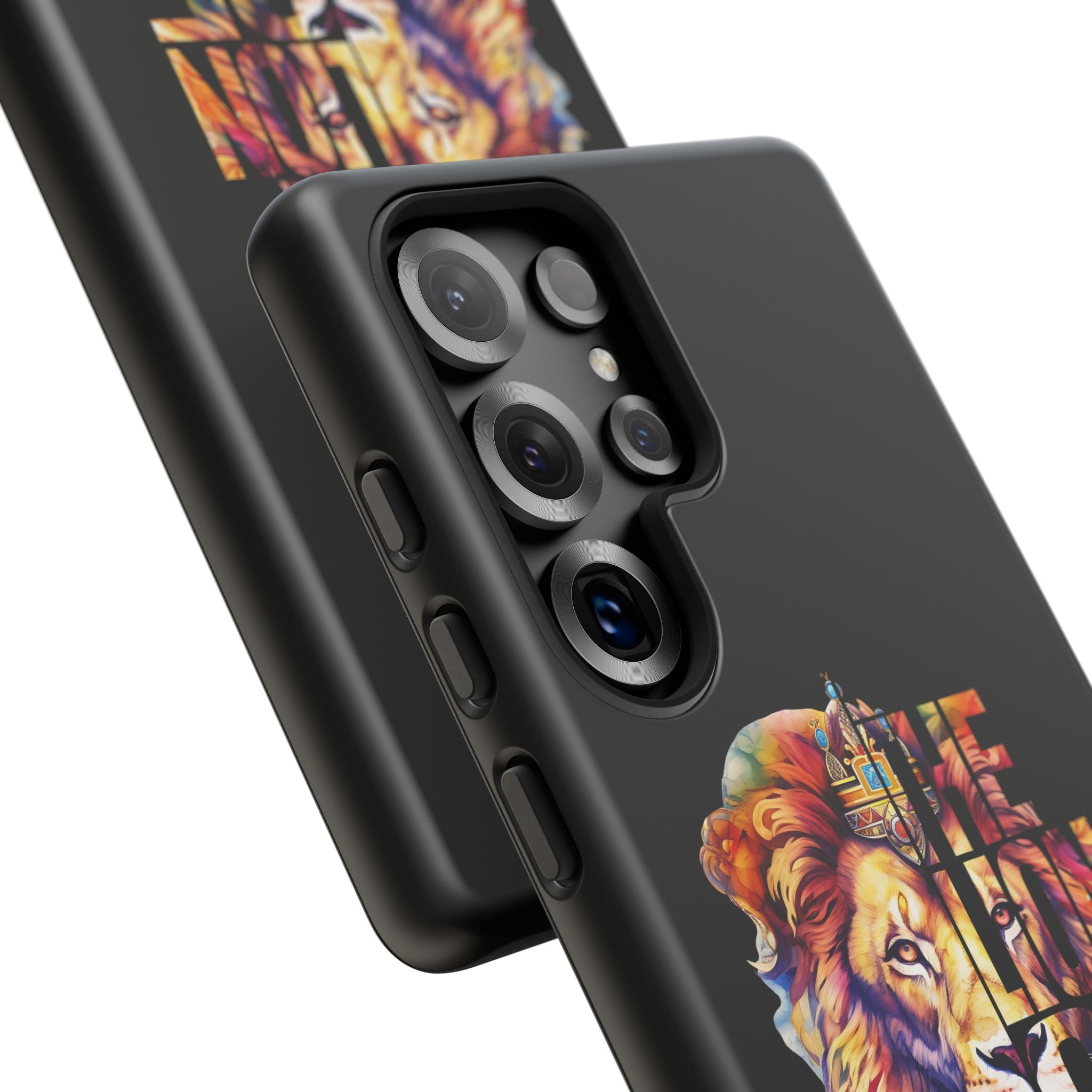 Stunning Lion Phone Case, Tough Cases with Inspirational Design, Unique Gifts for Animal Lovers, Durable Phone Accessories, Birthday Gift
