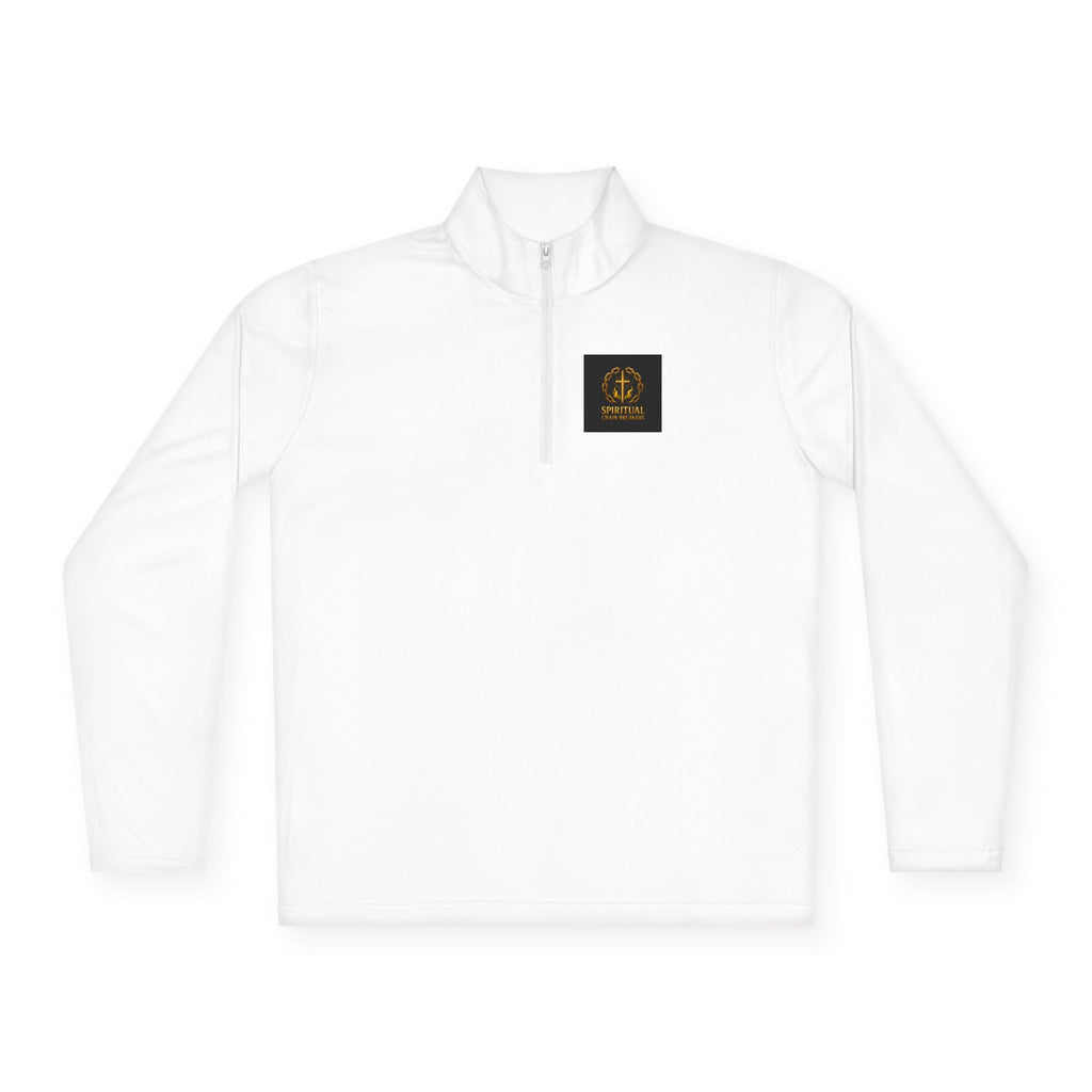 Quarter-Zip Pullover — Spiritual Chain Breakers Logo