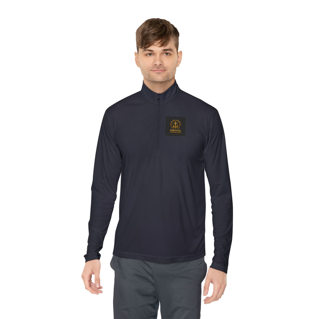 Quarter-Zip Pullover — Spiritual Chain Breakers Logo