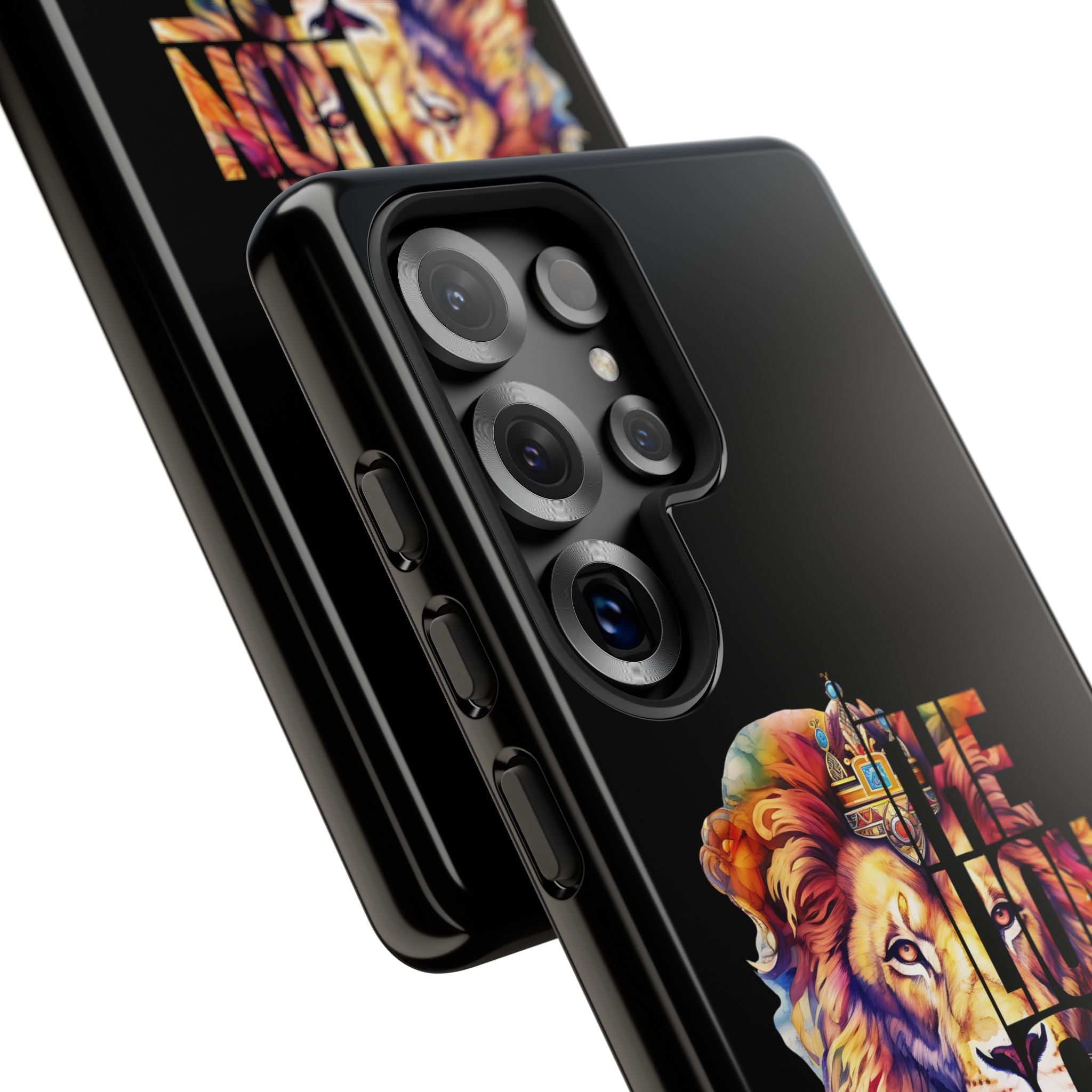 Stunning Lion Phone Case, Tough Cases with Inspirational Design, Unique Gifts for Animal Lovers, Durable Phone Accessories, Birthday Gift