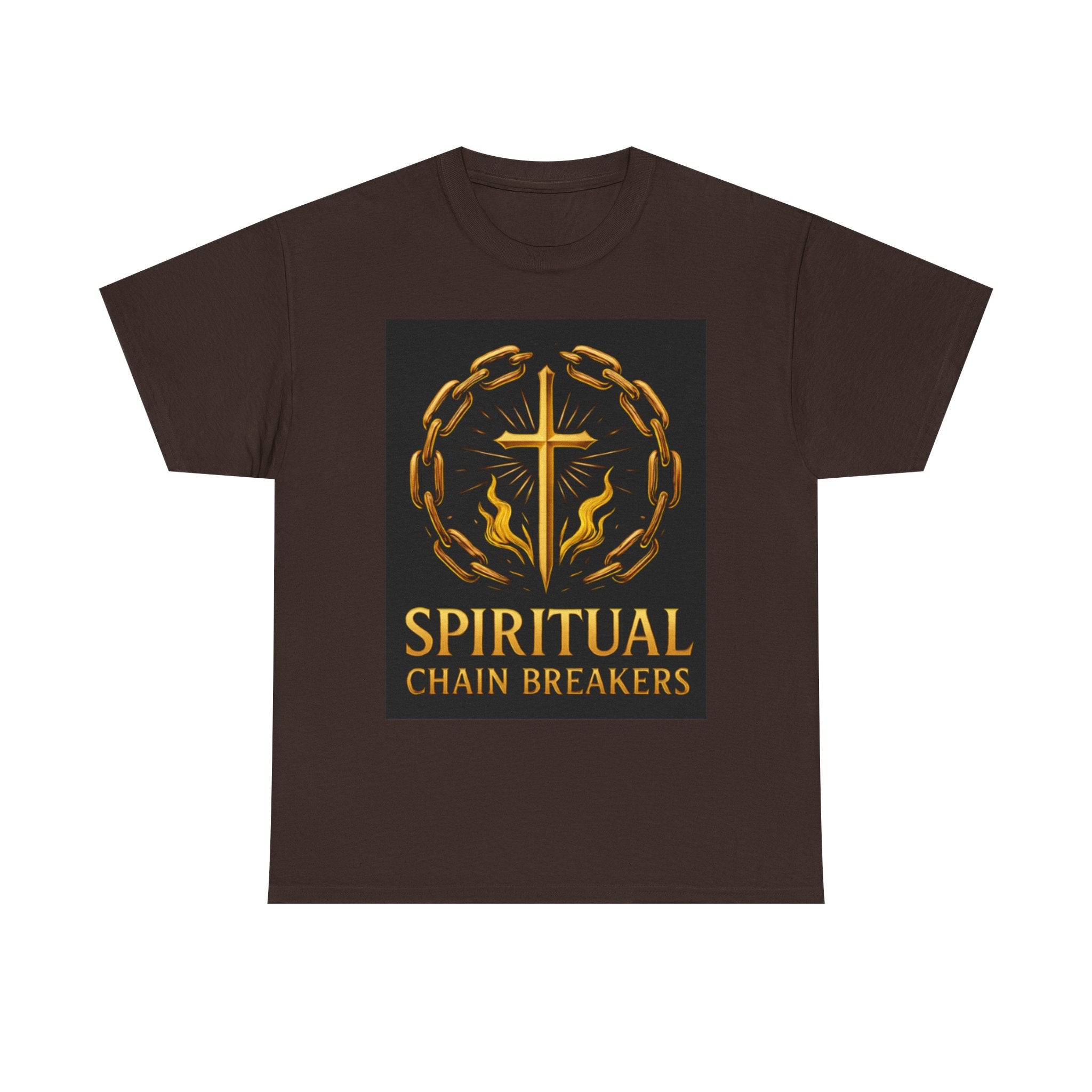 Spiritual Chain Breakers Tee, Unisex Cotton T-Shirt, Inspirational Apparel, Faith-Based Clothing, Christian Gifts, Spiritual Wear