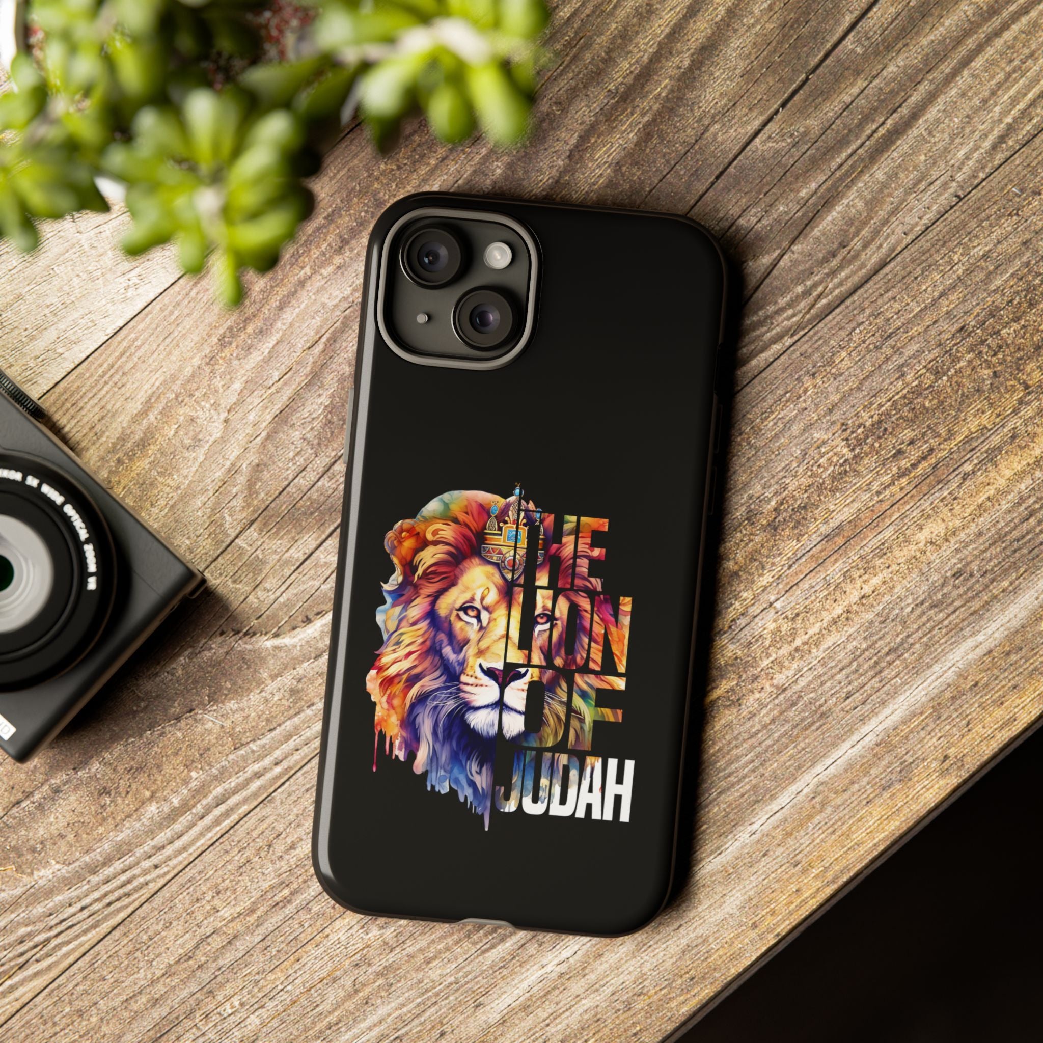 Stunning Lion Phone Case, Tough Cases with Inspirational Design, Unique Gifts for Animal Lovers, Durable Phone Accessories, Birthday Gift