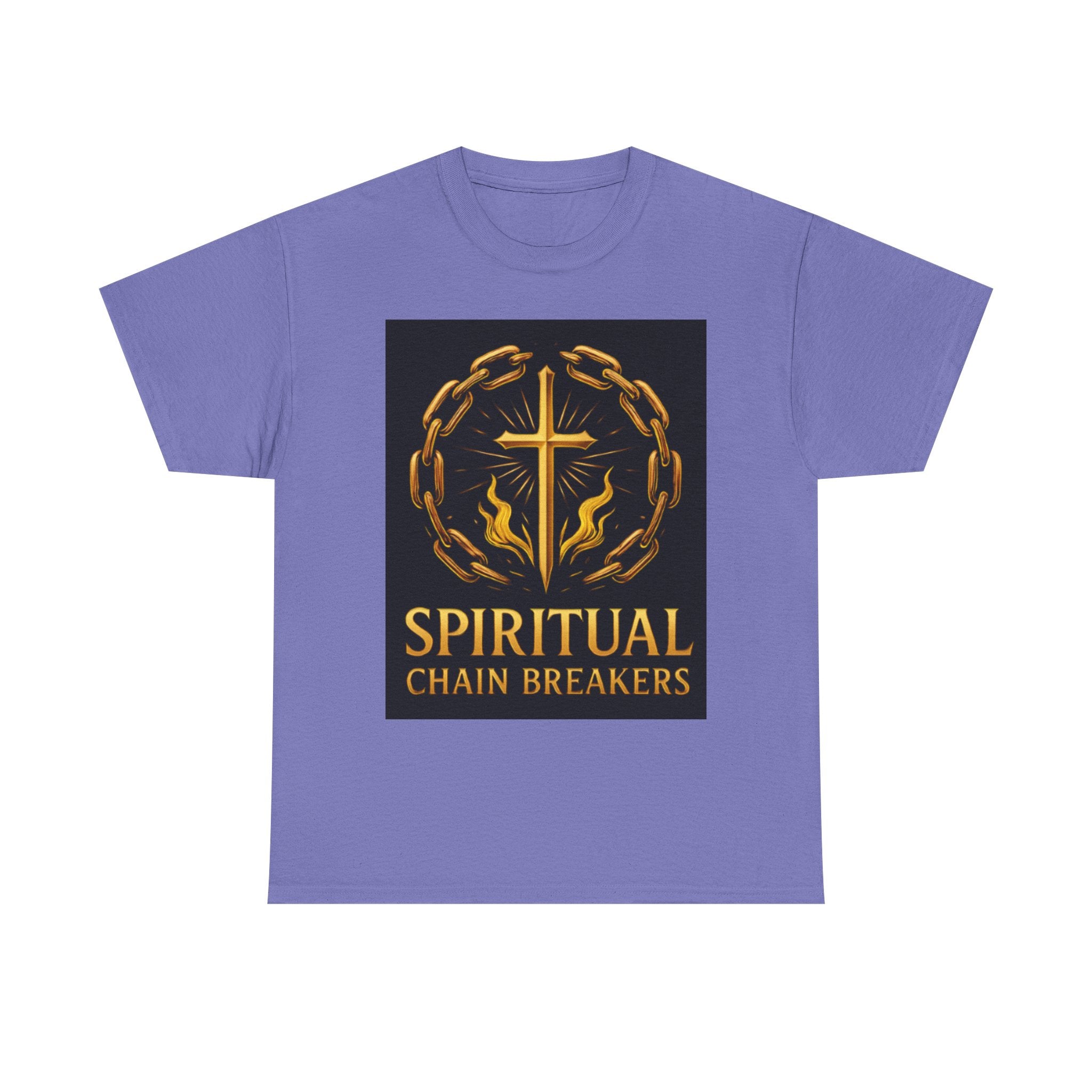 Spiritual Chain Breakers Tee, Unisex Cotton T-Shirt, Inspirational Apparel, Faith-Based Clothing, Christian Gifts, Spiritual Wear