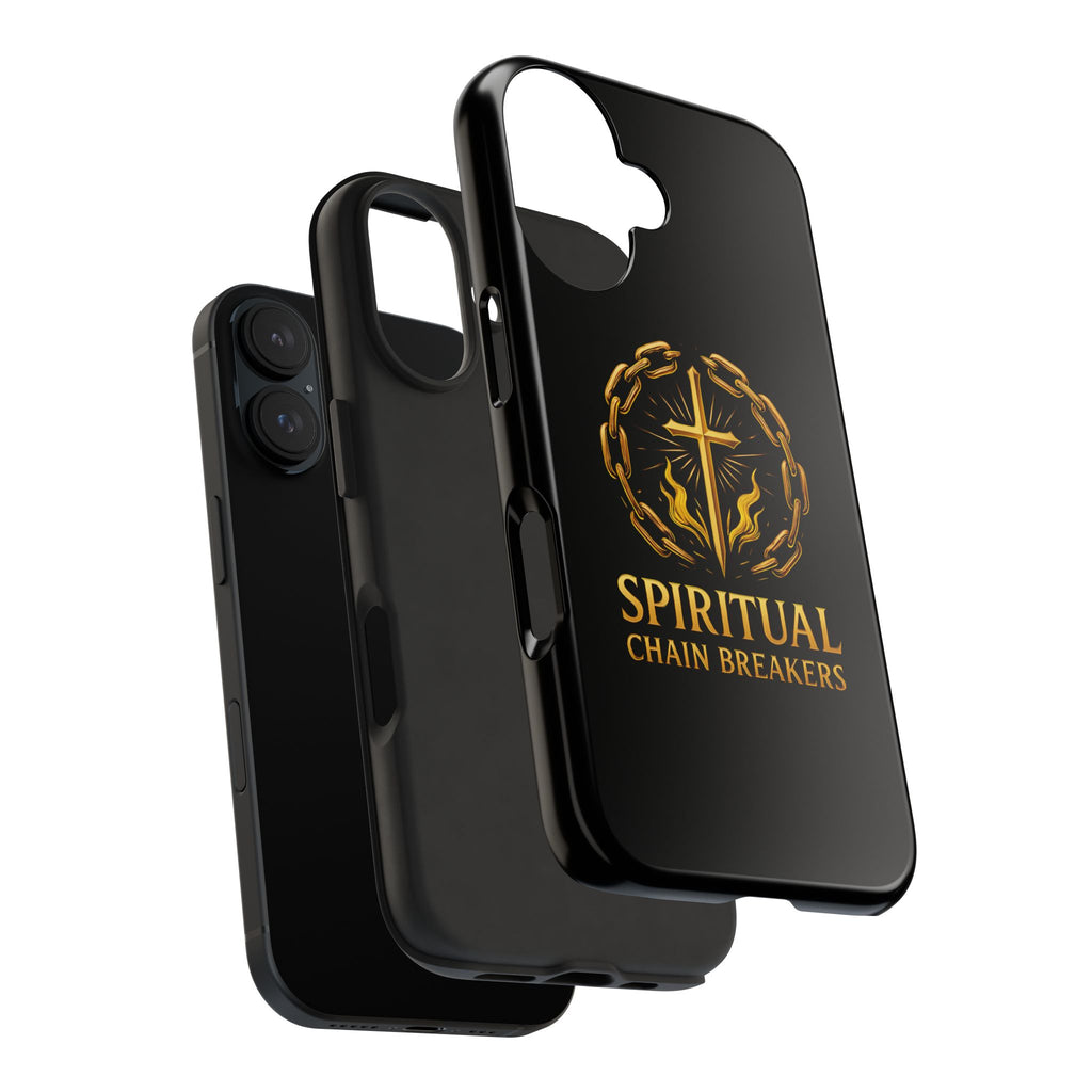 Spiritual Chain Breakers Tough Phone Cases, Inspirational Phone Cover, Unique Gift, Motivational Phone Case, Christian Phone Accessory