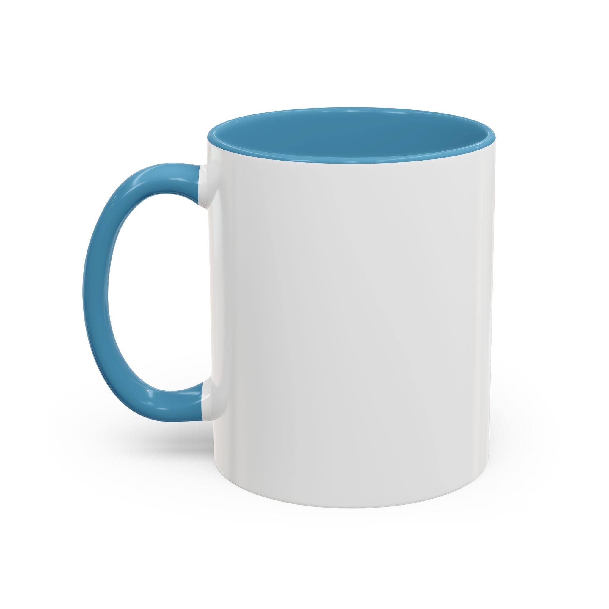 Accent Mug — "Walk by Faith Not by Sight" Colorful Sneakers Christian Coffee Mug