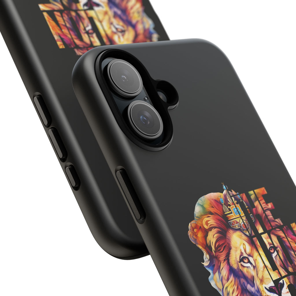 Stunning Lion Phone Case, Tough Cases with Inspirational Design, Unique Gifts for Animal Lovers, Durable Phone Accessories, Birthday Gift