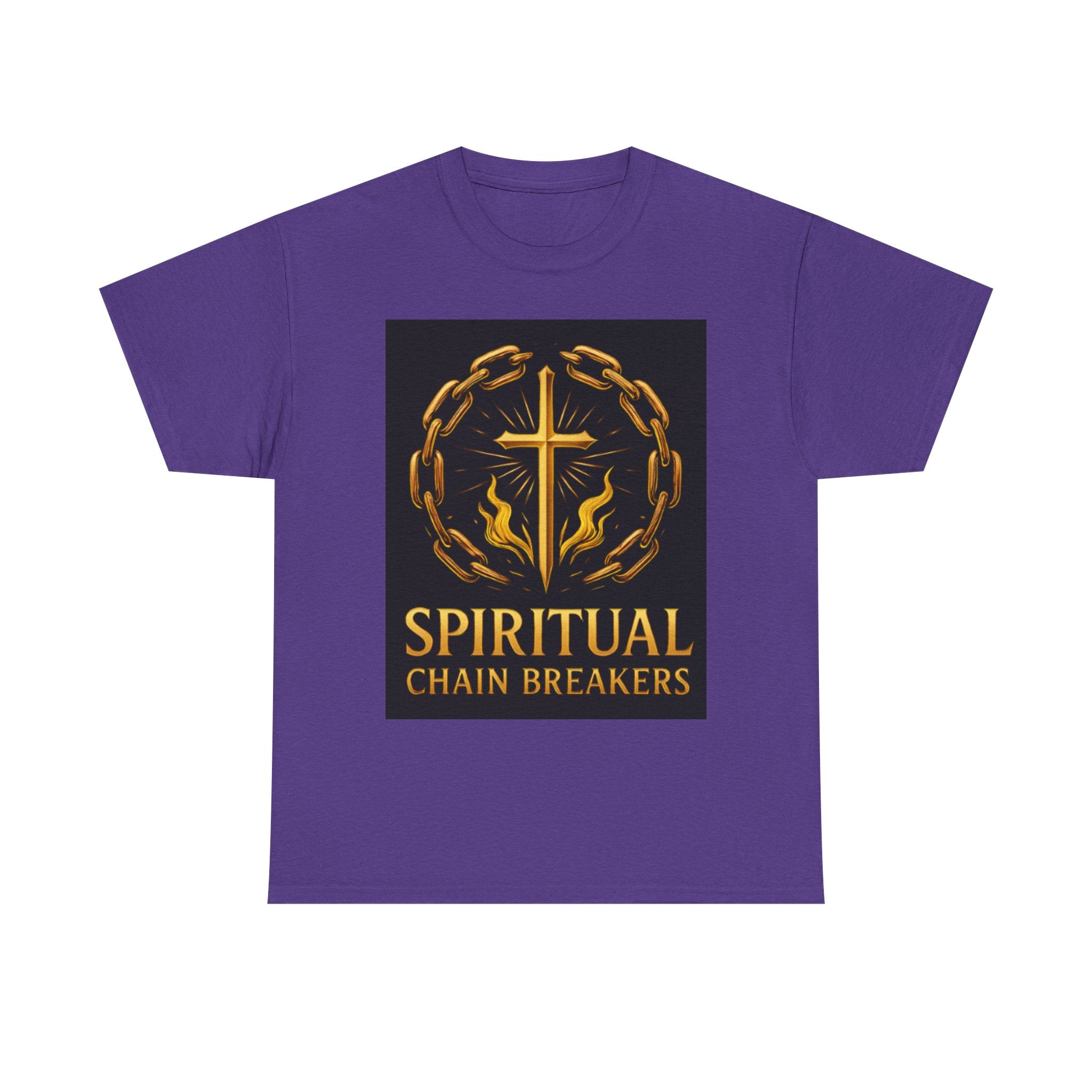 Spiritual Chain Breakers Tee, Unisex Cotton T-Shirt, Inspirational Apparel, Faith-Based Clothing, Christian Gifts, Spiritual Wear