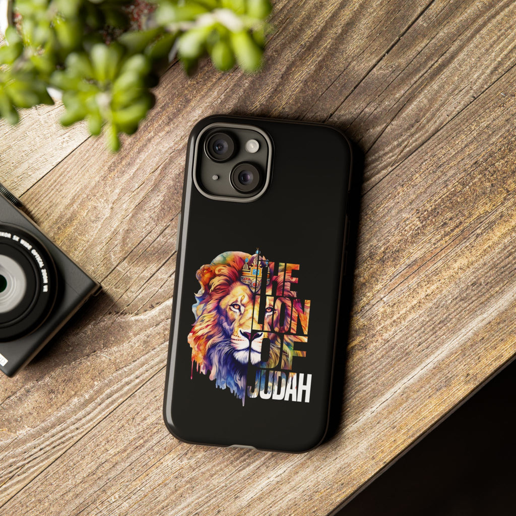 Stunning Lion Phone Case, Tough Cases with Inspirational Design, Unique Gifts for Animal Lovers, Durable Phone Accessories, Birthday Gift