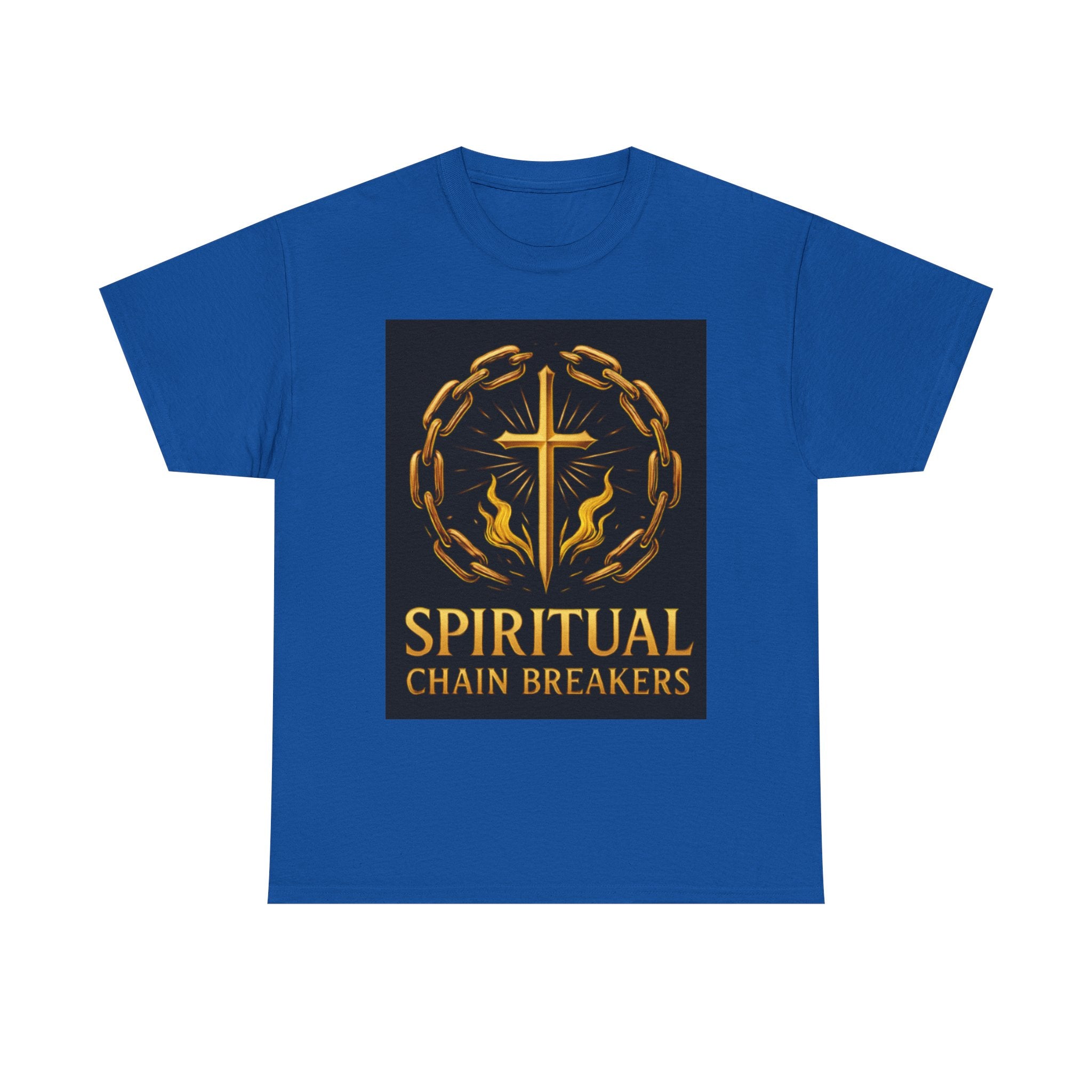 Spiritual Chain Breakers Tee, Unisex Cotton T-Shirt, Inspirational Apparel, Faith-Based Clothing, Christian Gifts, Spiritual Wear