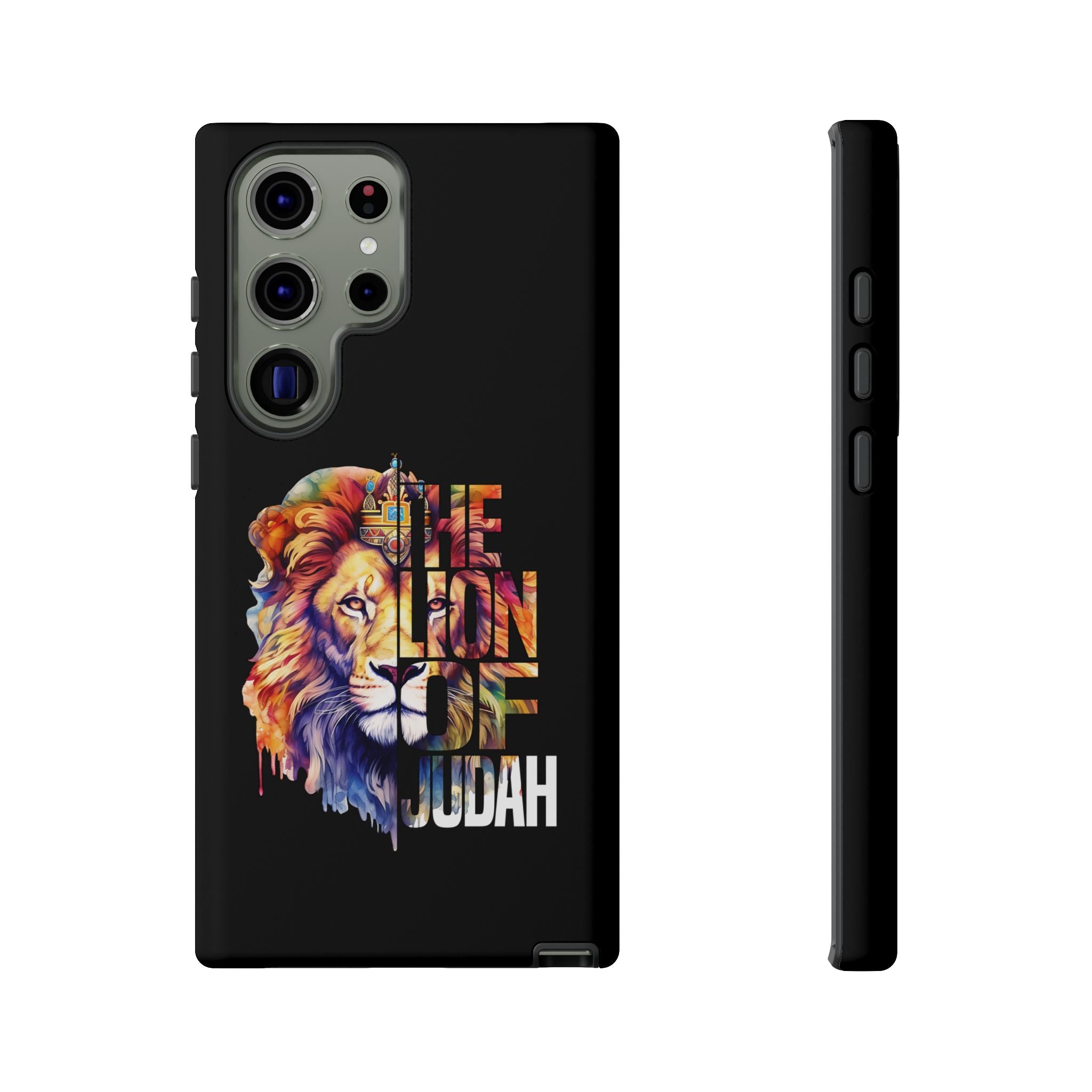 Stunning Lion Phone Case, Tough Cases with Inspirational Design, Unique Gifts for Animal Lovers, Durable Phone Accessories, Birthday Gift