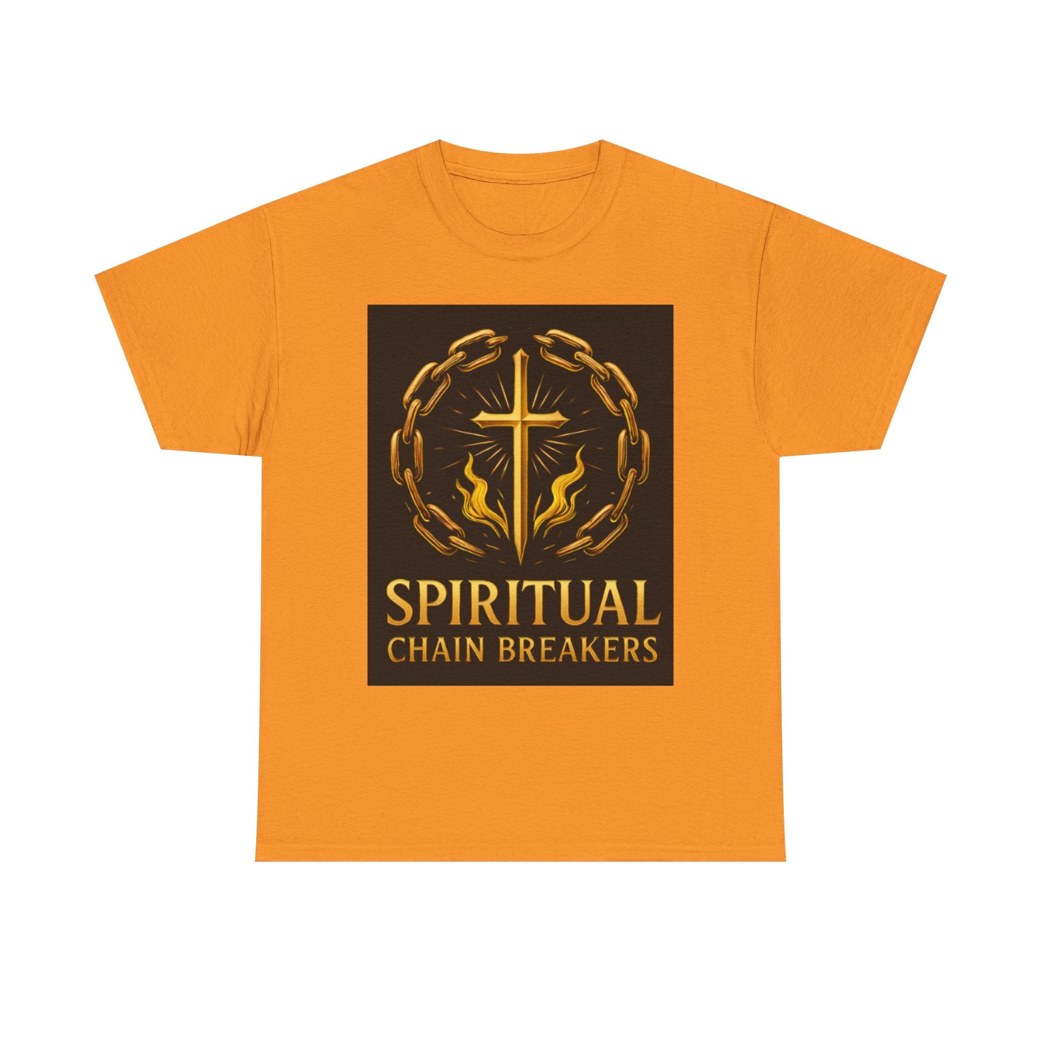 Spiritual Chain Breakers Tee, Unisex Cotton T-Shirt, Inspirational Apparel, Faith-Based Clothing, Christian Gifts, Spiritual Wear