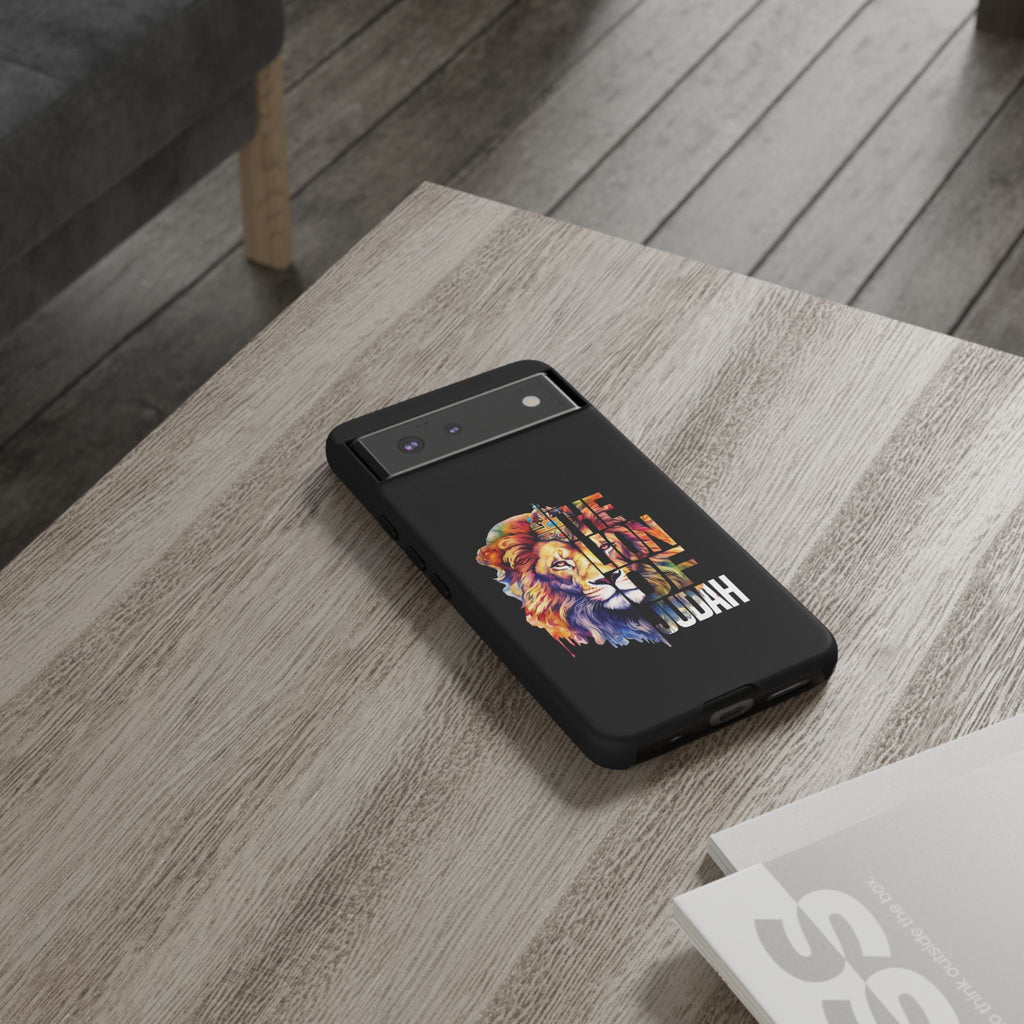Stunning Lion Phone Case, Tough Cases with Inspirational Design, Unique Gifts for Animal Lovers, Durable Phone Accessories, Birthday Gift