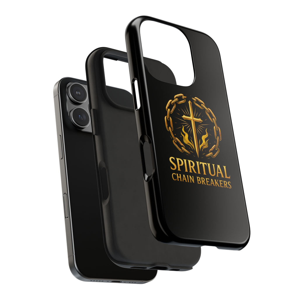 Spiritual Chain Breakers Tough Phone Cases, Inspirational Phone Cover, Unique Gift, Motivational Phone Case, Christian Phone Accessory