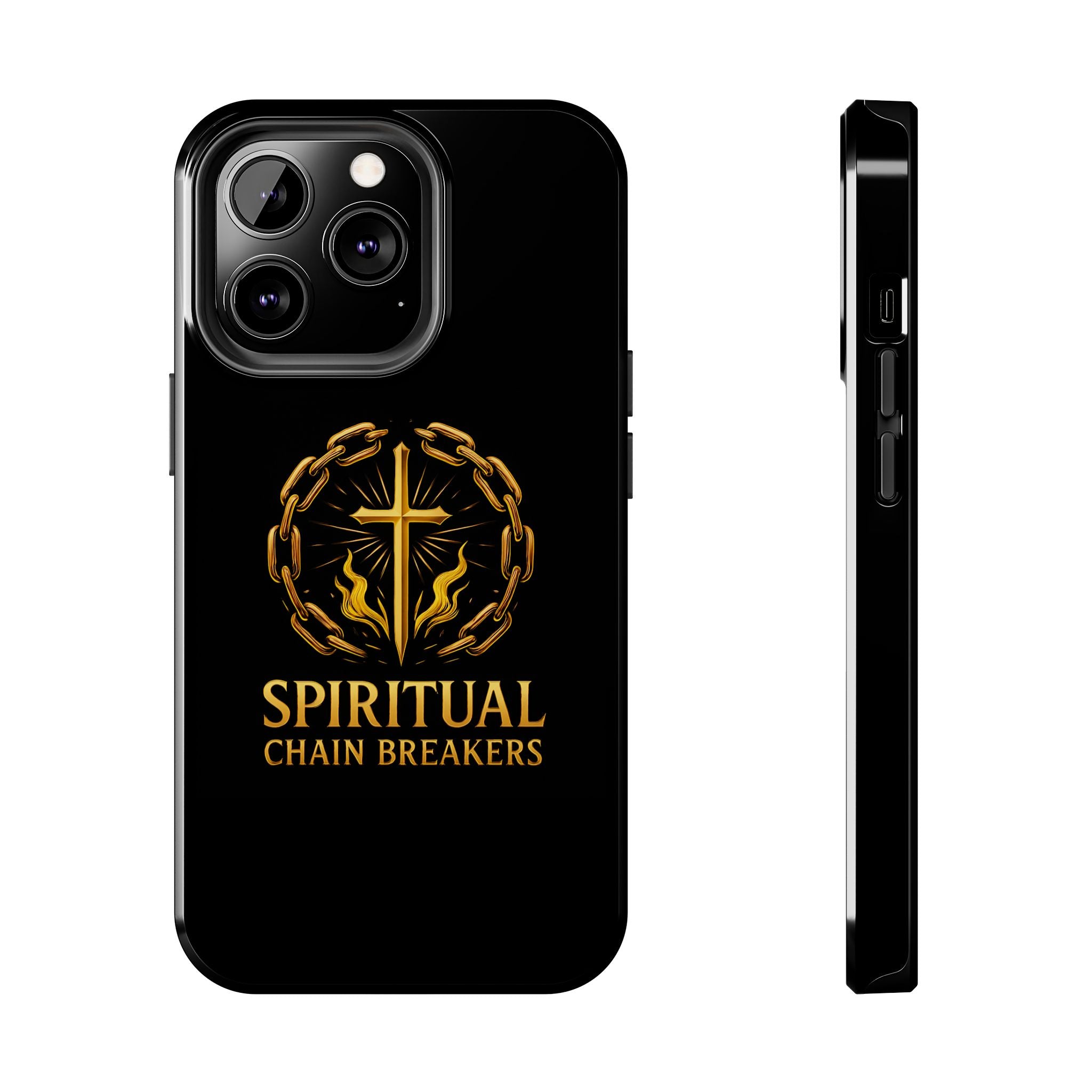 Spiritual Chain Breakers Tough Phone Cases, Inspirational Phone Cover, Unique Gift, Motivational Phone Case, Christian Phone Accessory