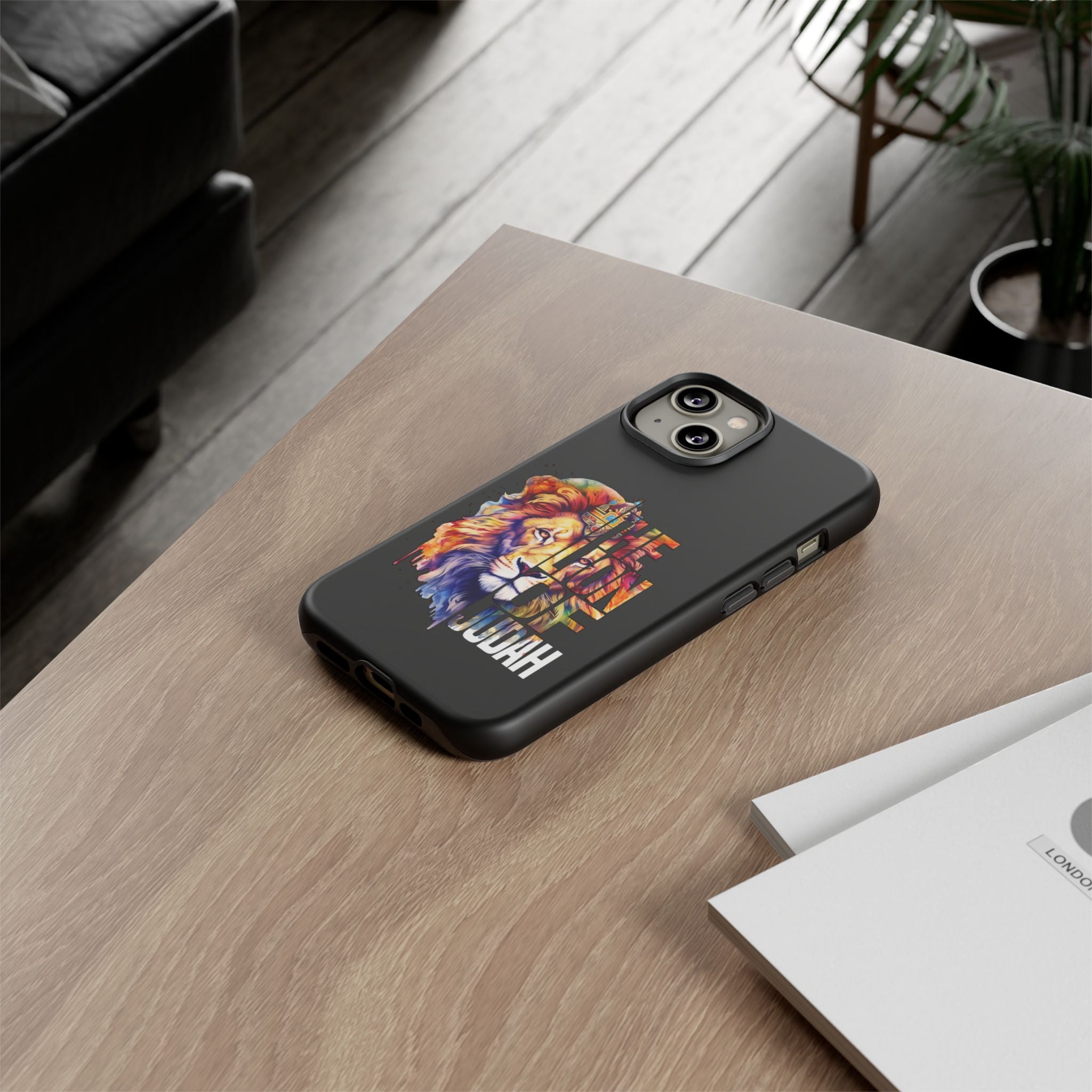 Stunning Lion Phone Case, Tough Cases with Inspirational Design, Unique Gifts for Animal Lovers, Durable Phone Accessories, Birthday Gift