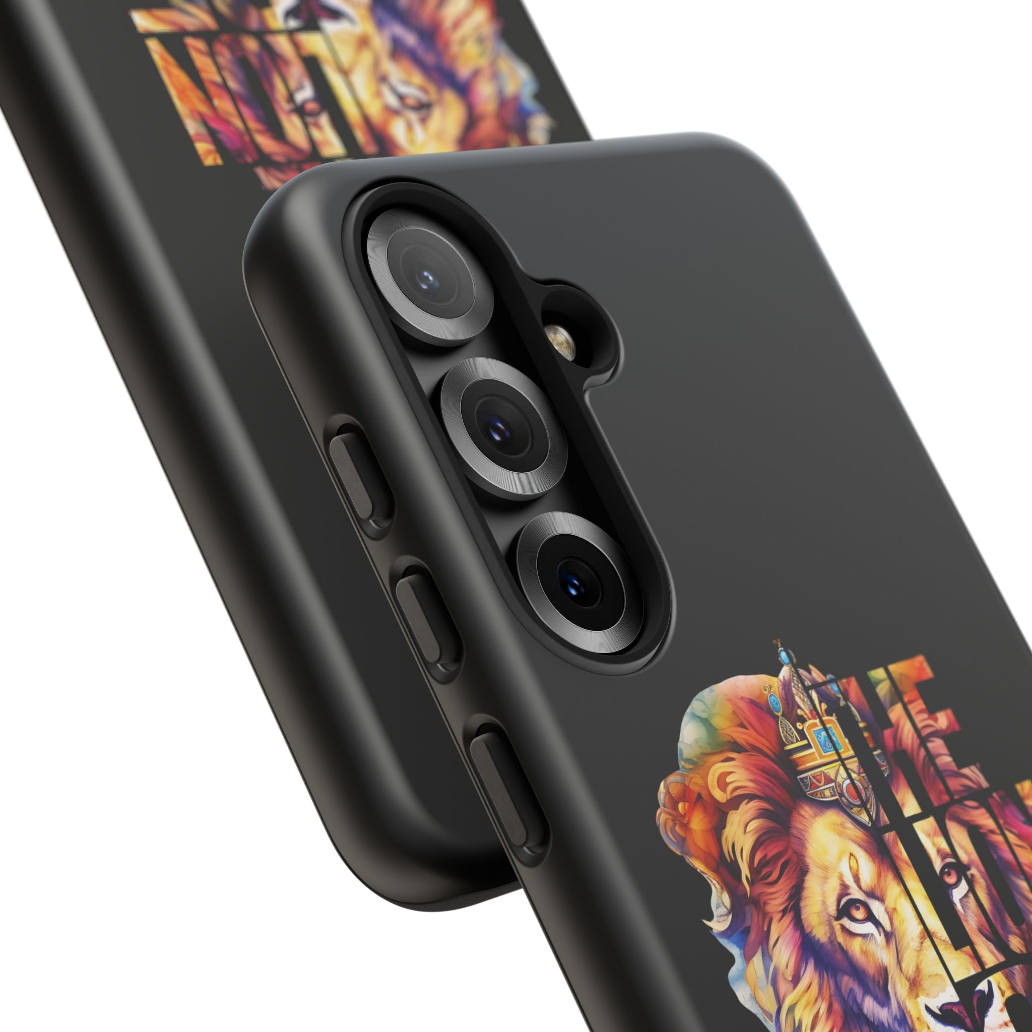 Stunning Lion Phone Case, Tough Cases with Inspirational Design, Unique Gifts for Animal Lovers, Durable Phone Accessories, Birthday Gift