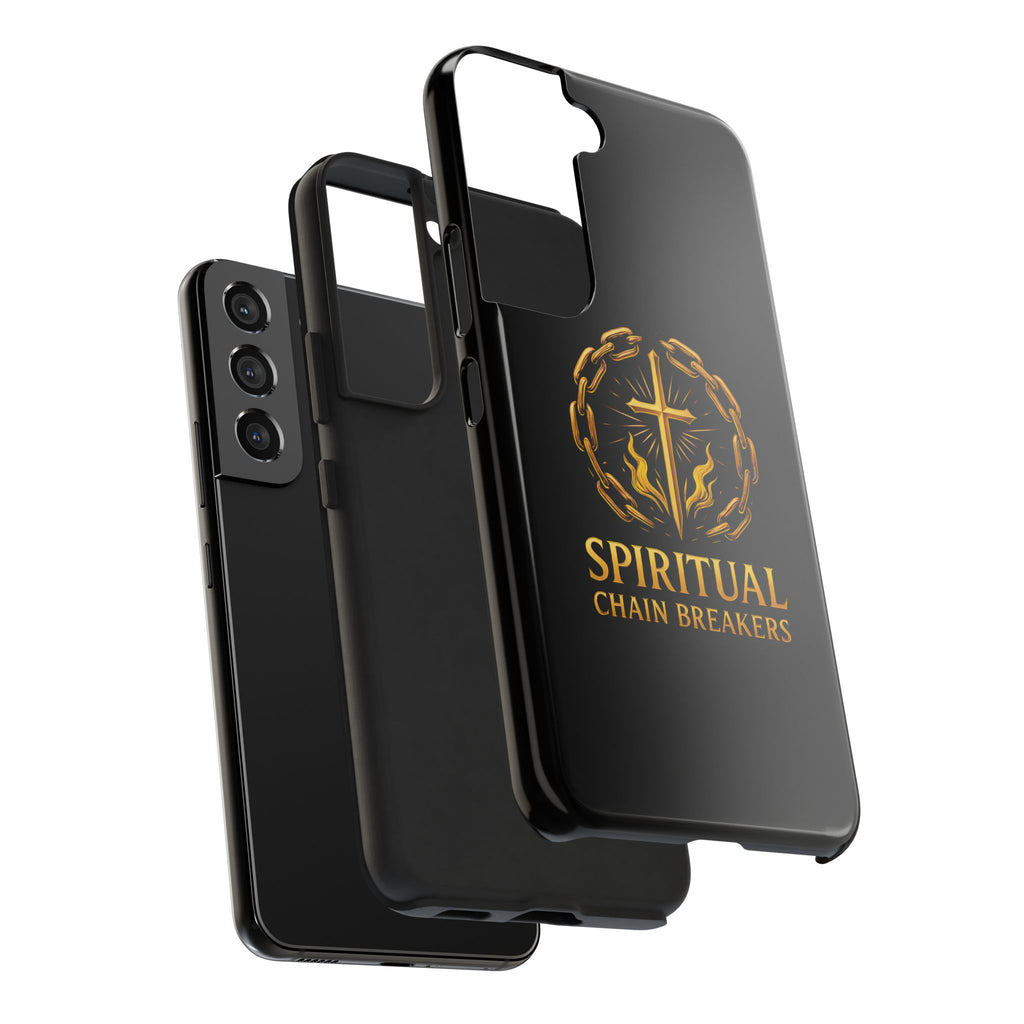 Spiritual Chain Breakers Tough Phone Cases, Inspirational Phone Cover, Unique Gift, Motivational Phone Case, Christian Phone Accessory