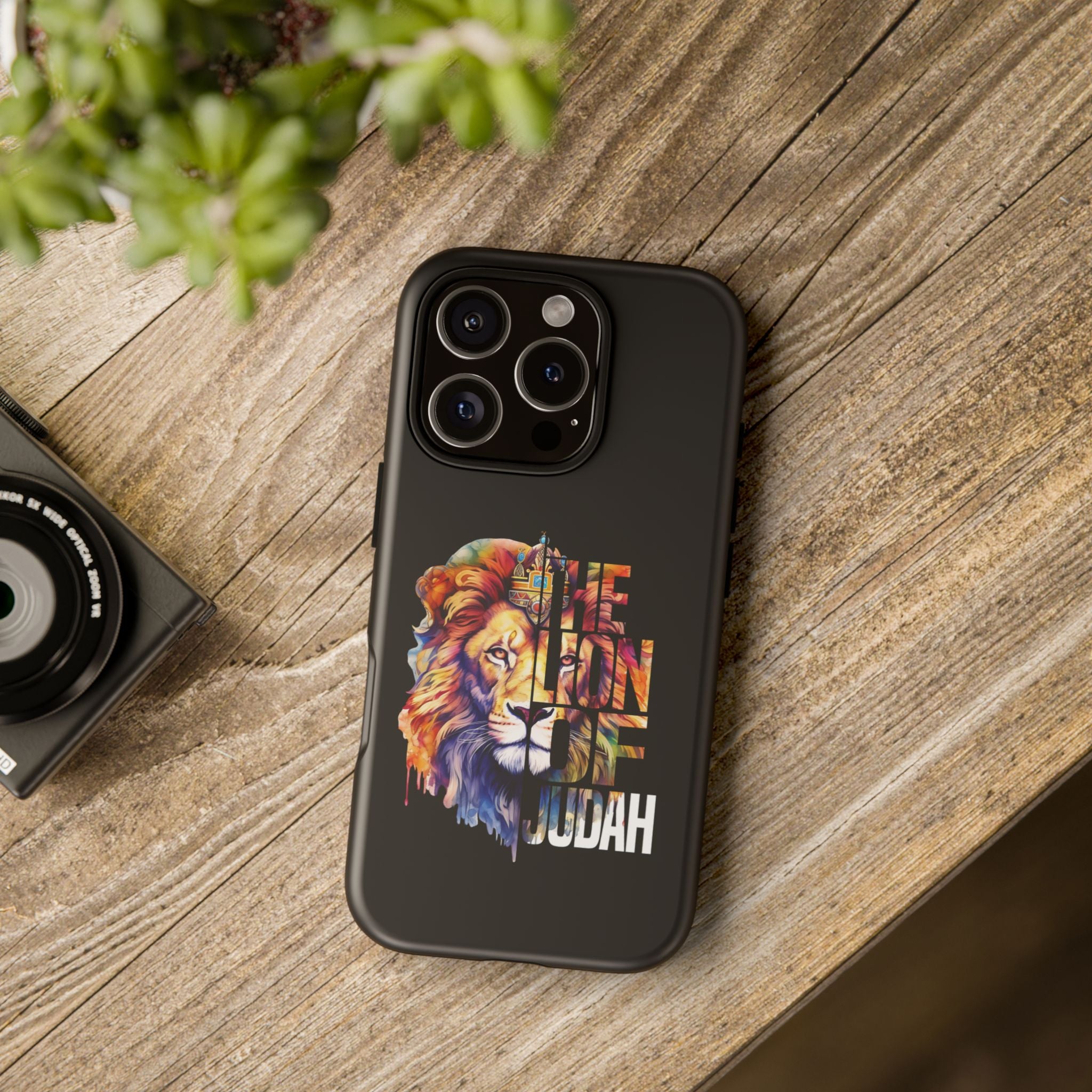Stunning Lion Phone Case, Tough Cases with Inspirational Design, Unique Gifts for Animal Lovers, Durable Phone Accessories, Birthday Gift