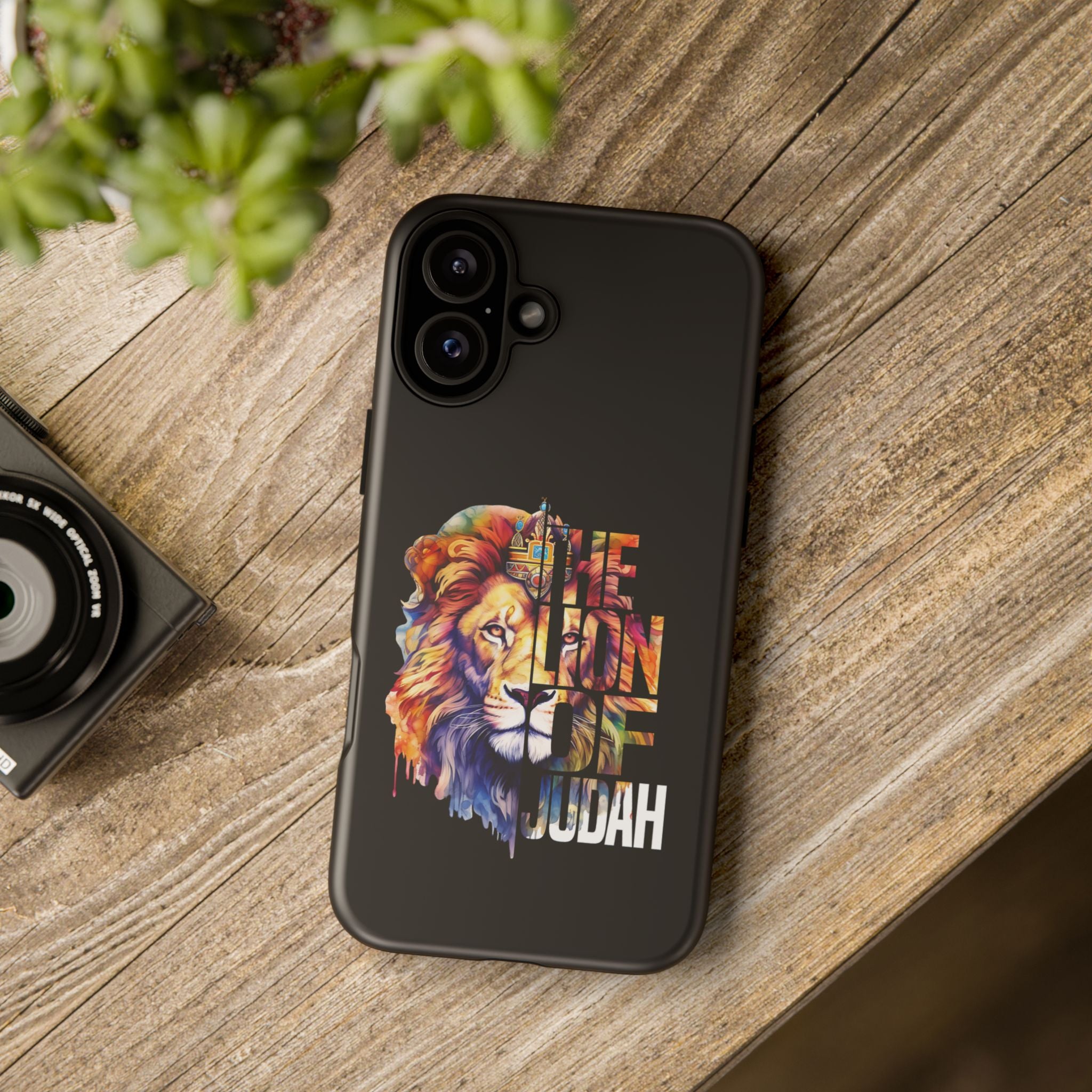 Stunning Lion Phone Case, Tough Cases with Inspirational Design, Unique Gifts for Animal Lovers, Durable Phone Accessories, Birthday Gift