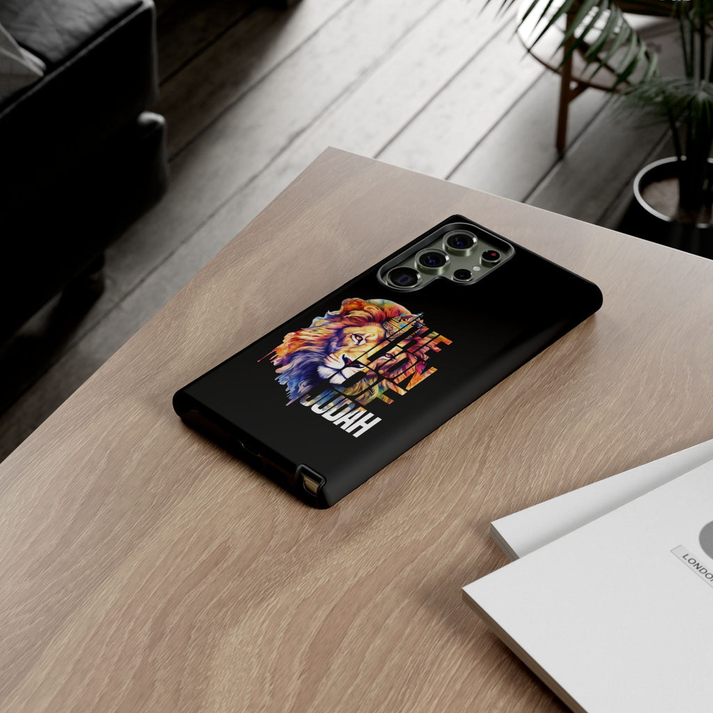 Stunning Lion Phone Case, Tough Cases with Inspirational Design, Unique Gifts for Animal Lovers, Durable Phone Accessories, Birthday Gift