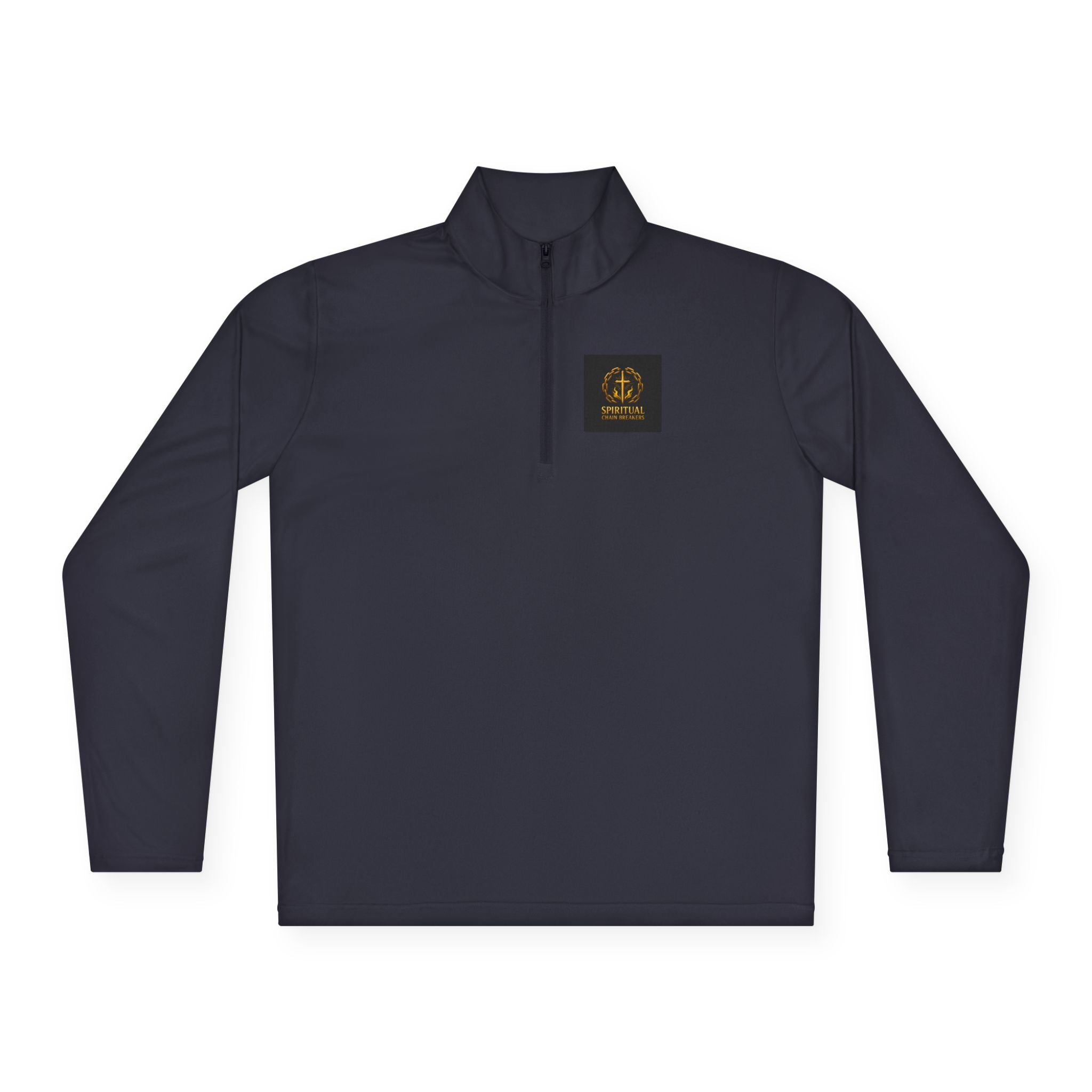 Quarter-Zip Pullover — Spiritual Chain Breakers Logo