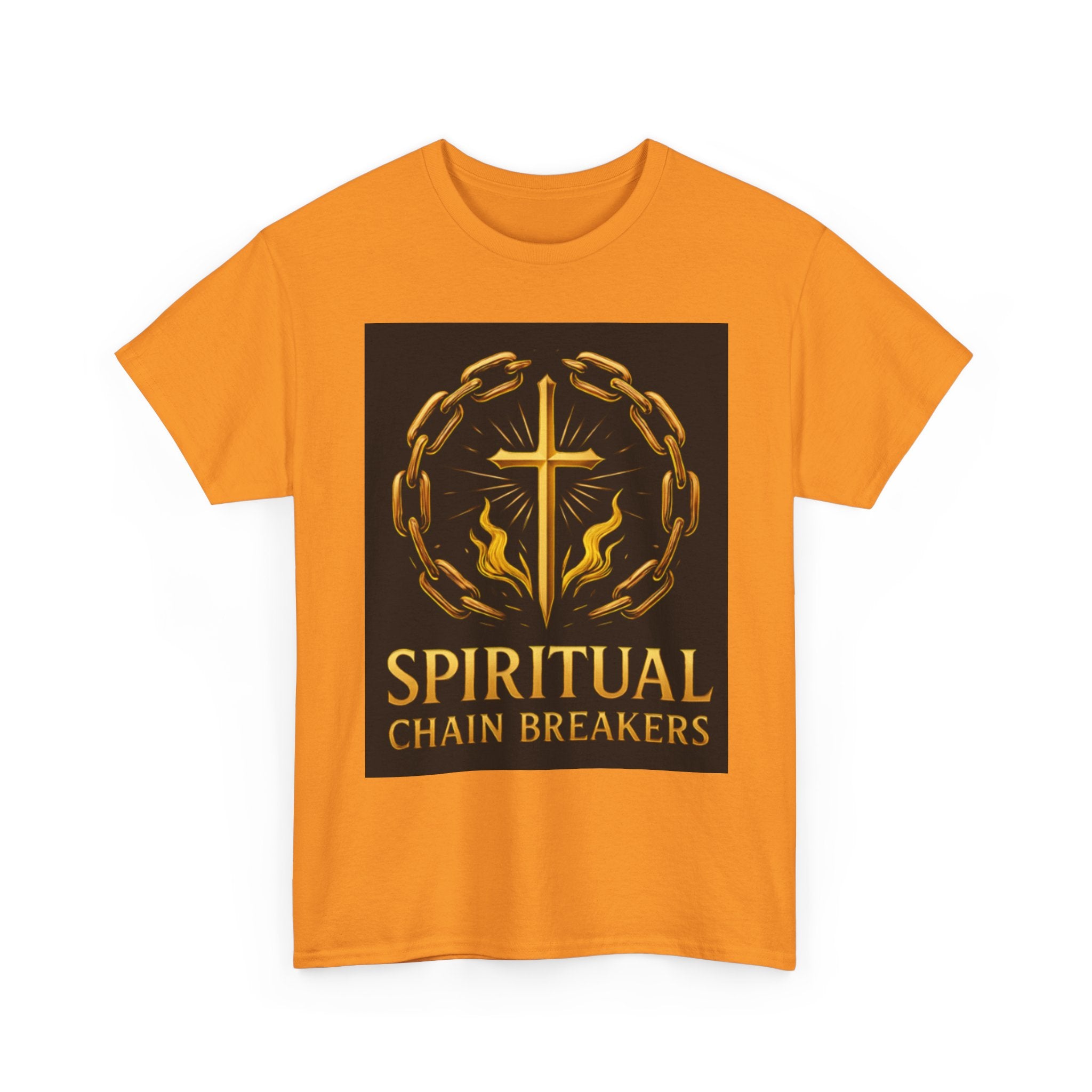 Spiritual Chain Breakers Tee, Unisex Cotton T-Shirt, Inspirational Apparel, Faith-Based Clothing, Christian Gifts, Spiritual Wear