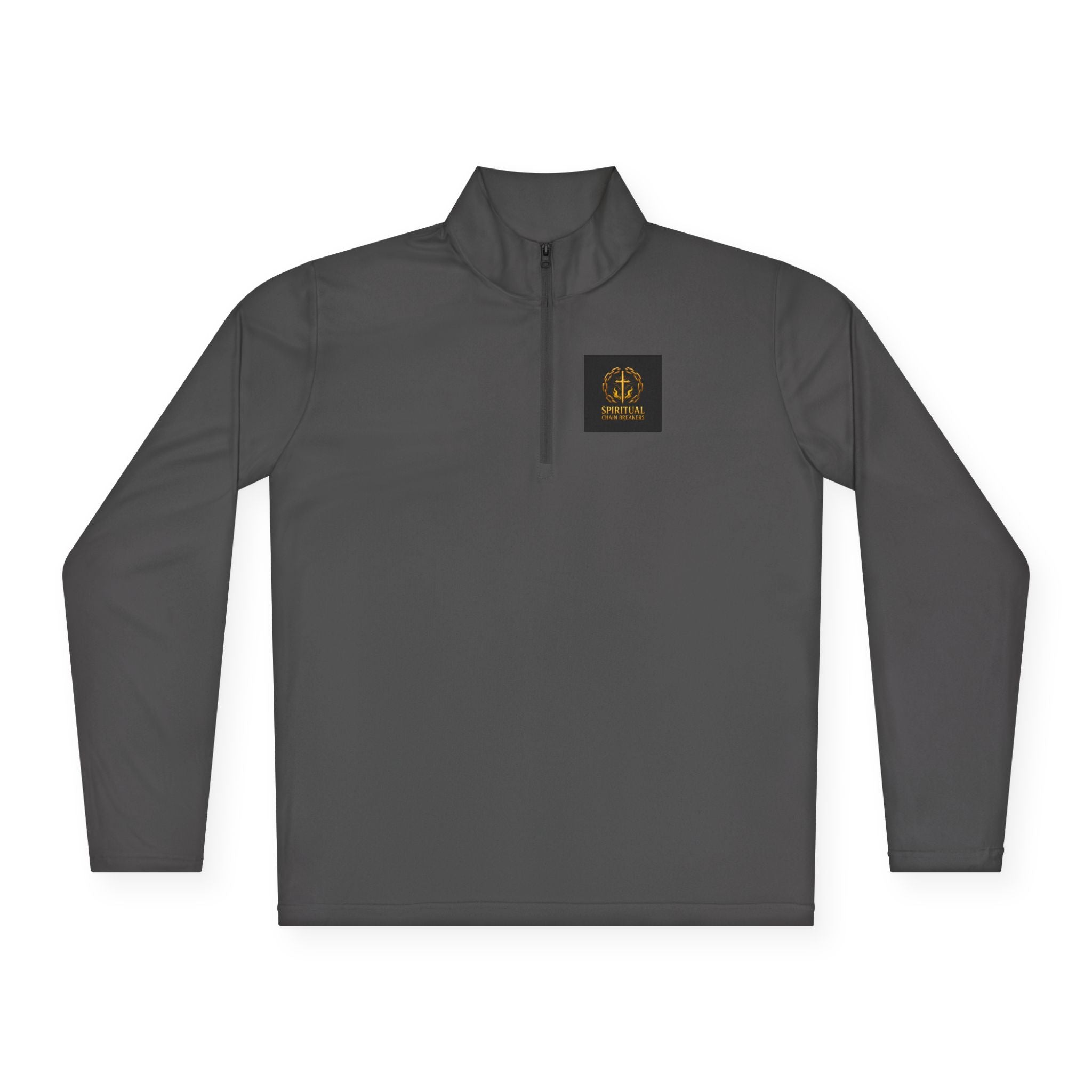 Quarter-Zip Pullover — Spiritual Chain Breakers Logo