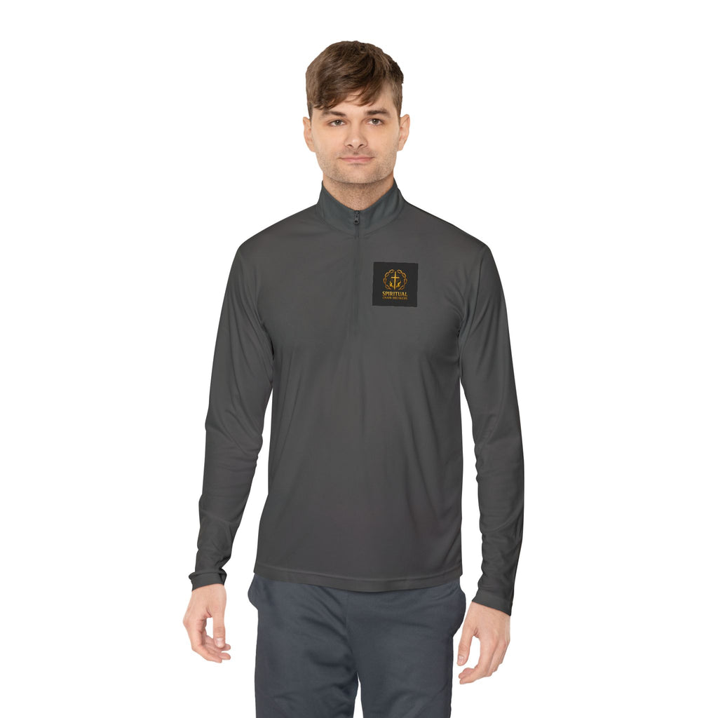 Quarter-Zip Pullover — Spiritual Chain Breakers Logo