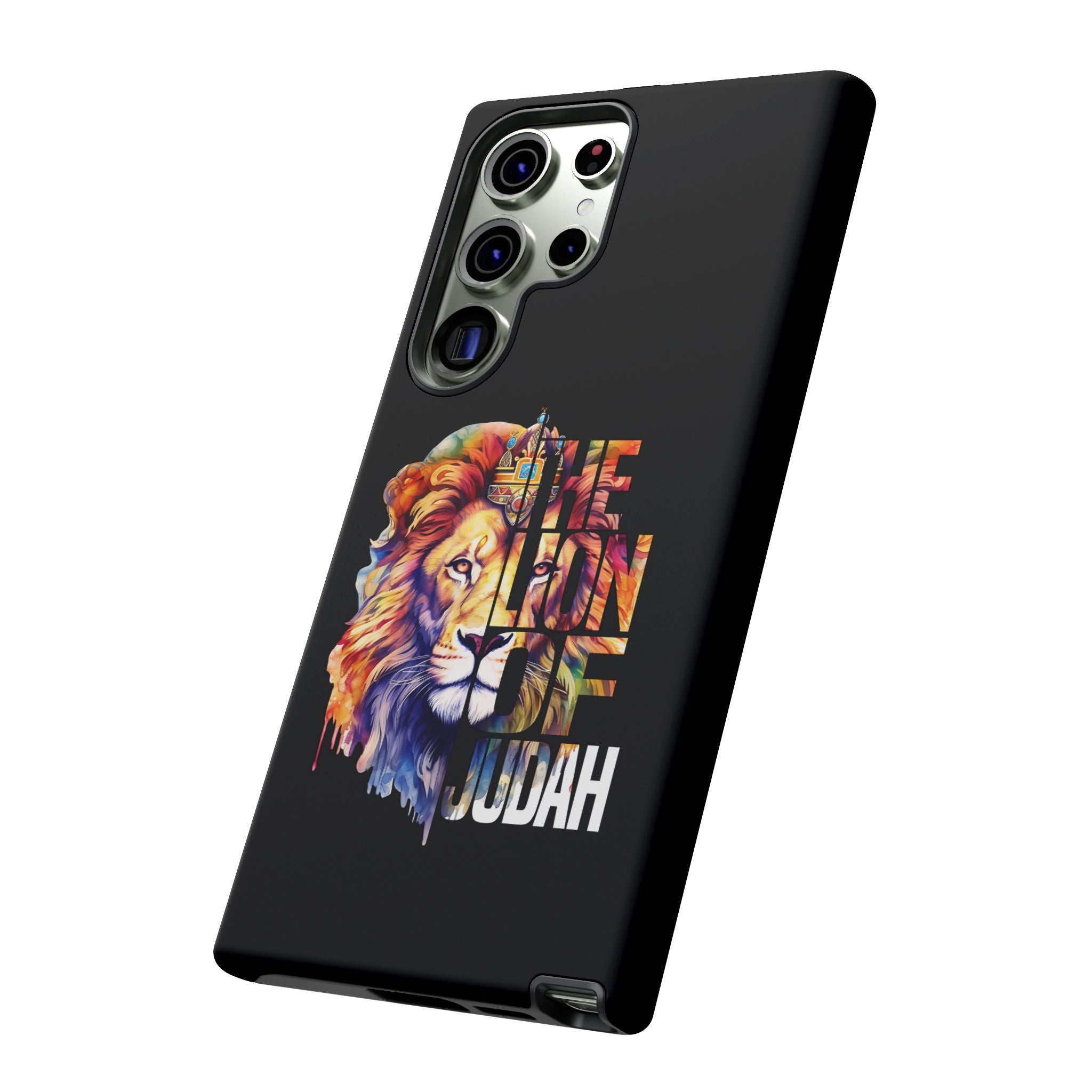 Stunning Lion Phone Case, Tough Cases with Inspirational Design, Unique Gifts for Animal Lovers, Durable Phone Accessories, Birthday Gift