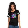 Women’s Vintage Sport T-Shirt - black/white