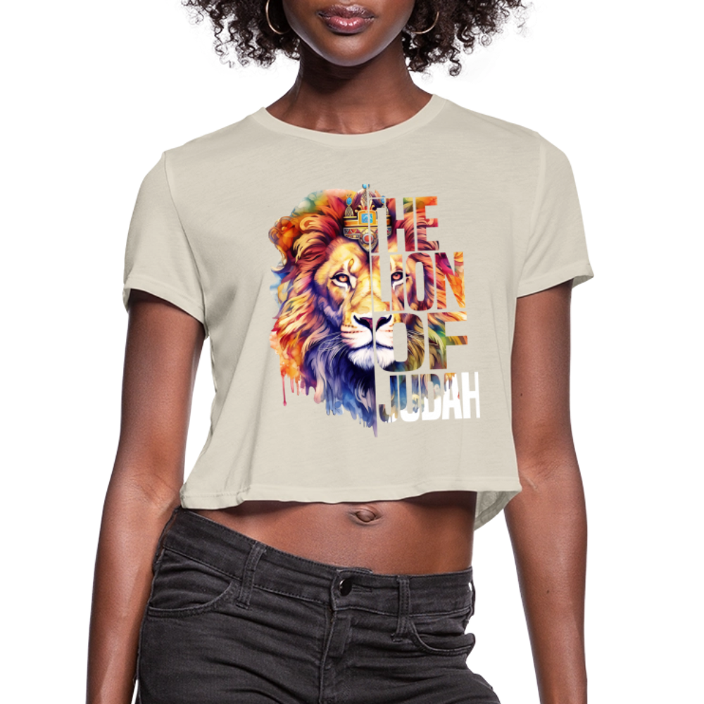 Judah Women's Cropped T-Shirt - dust