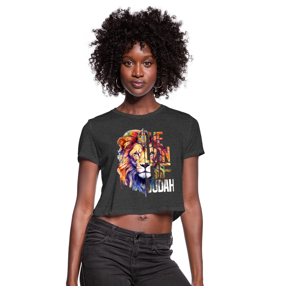 Judah Women's Cropped T-Shirt - deep heather