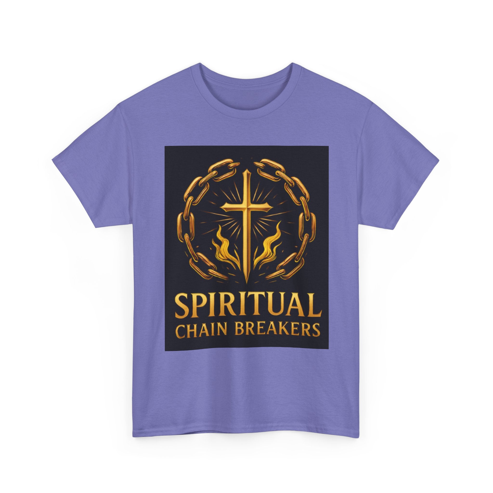 Spiritual Chain Breakers Tee, Unisex Cotton T-Shirt, Inspirational Apparel, Faith-Based Clothing, Christian Gifts, Spiritual Wear