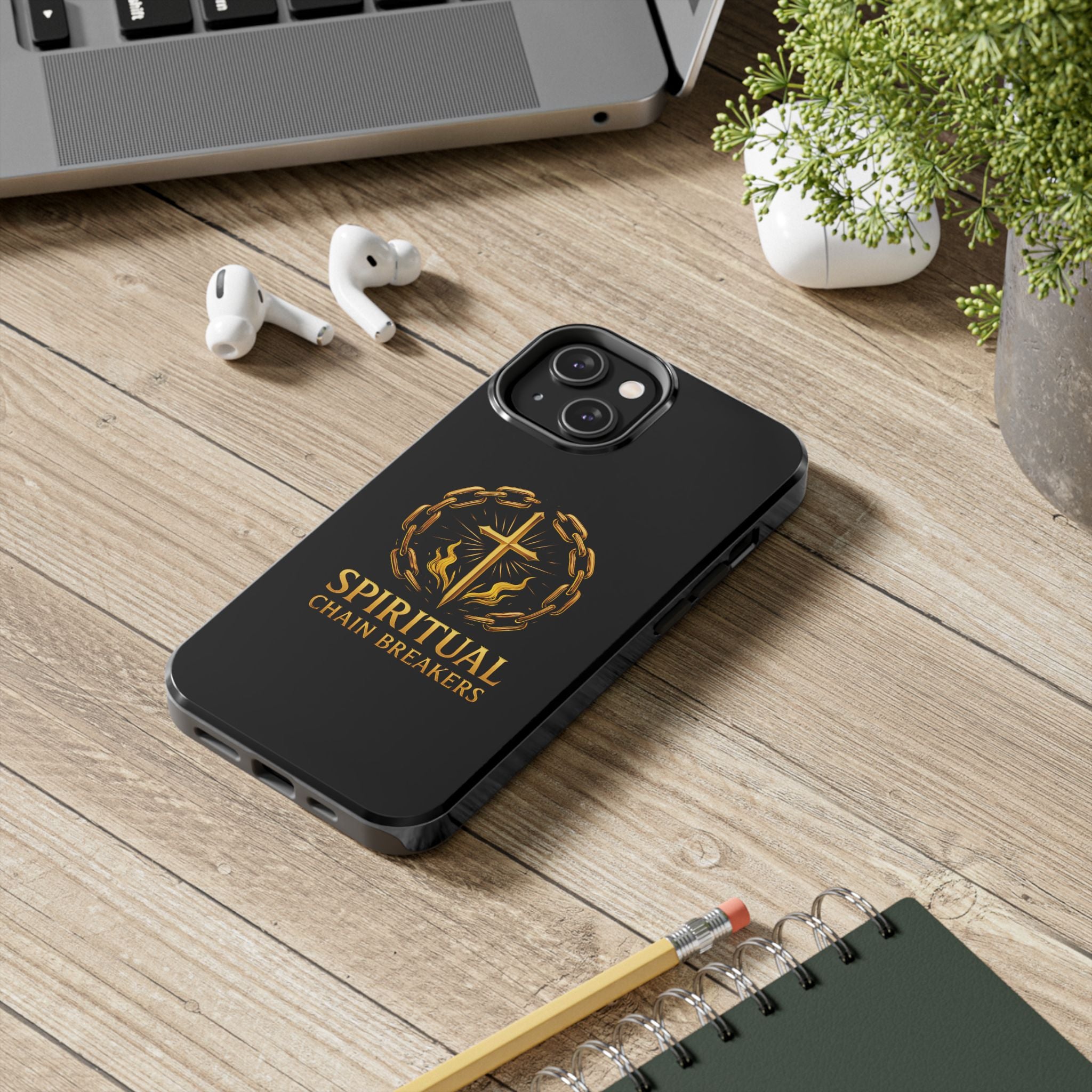 Spiritual Chain Breakers Tough Phone Cases, Inspirational Phone Cover, Unique Gift, Motivational Phone Case, Christian Phone Accessory