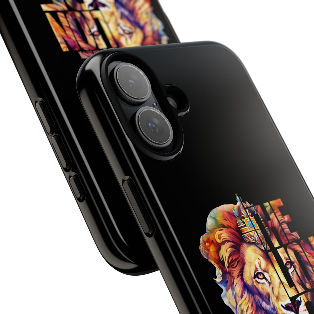 Stunning Lion Phone Case, Tough Cases with Inspirational Design, Unique Gifts for Animal Lovers, Durable Phone Accessories, Birthday Gift