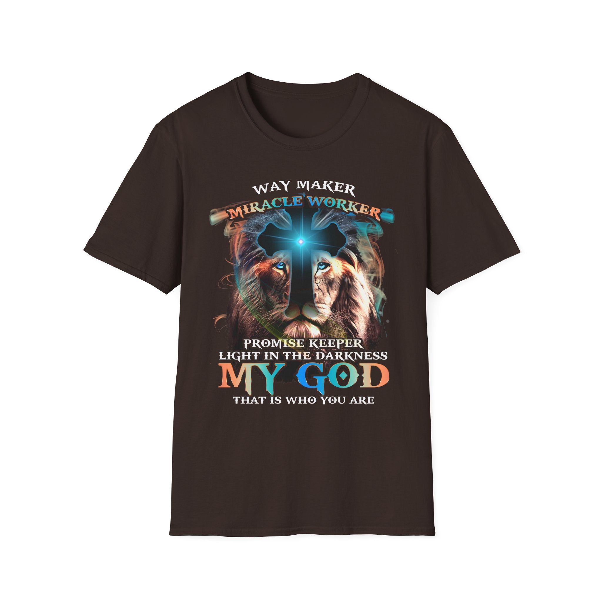 Inspirational Christian T-Shirt with Floral Design, Faith-Based Apparel, Gift for Believers, Motivational Quote Tee, Bible Verse Shirt Unisex