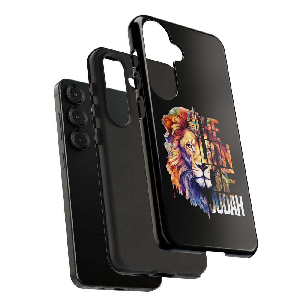 Stunning Lion Phone Case, Tough Cases with Inspirational Design, Unique Gifts for Animal Lovers, Durable Phone Accessories, Birthday Gift