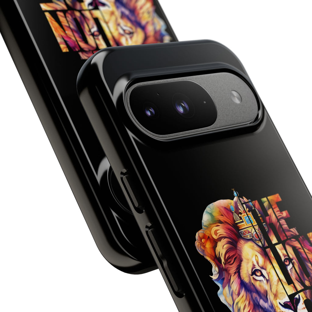 Stunning Lion Phone Case, Tough Cases with Inspirational Design, Unique Gifts for Animal Lovers, Durable Phone Accessories, Birthday Gift