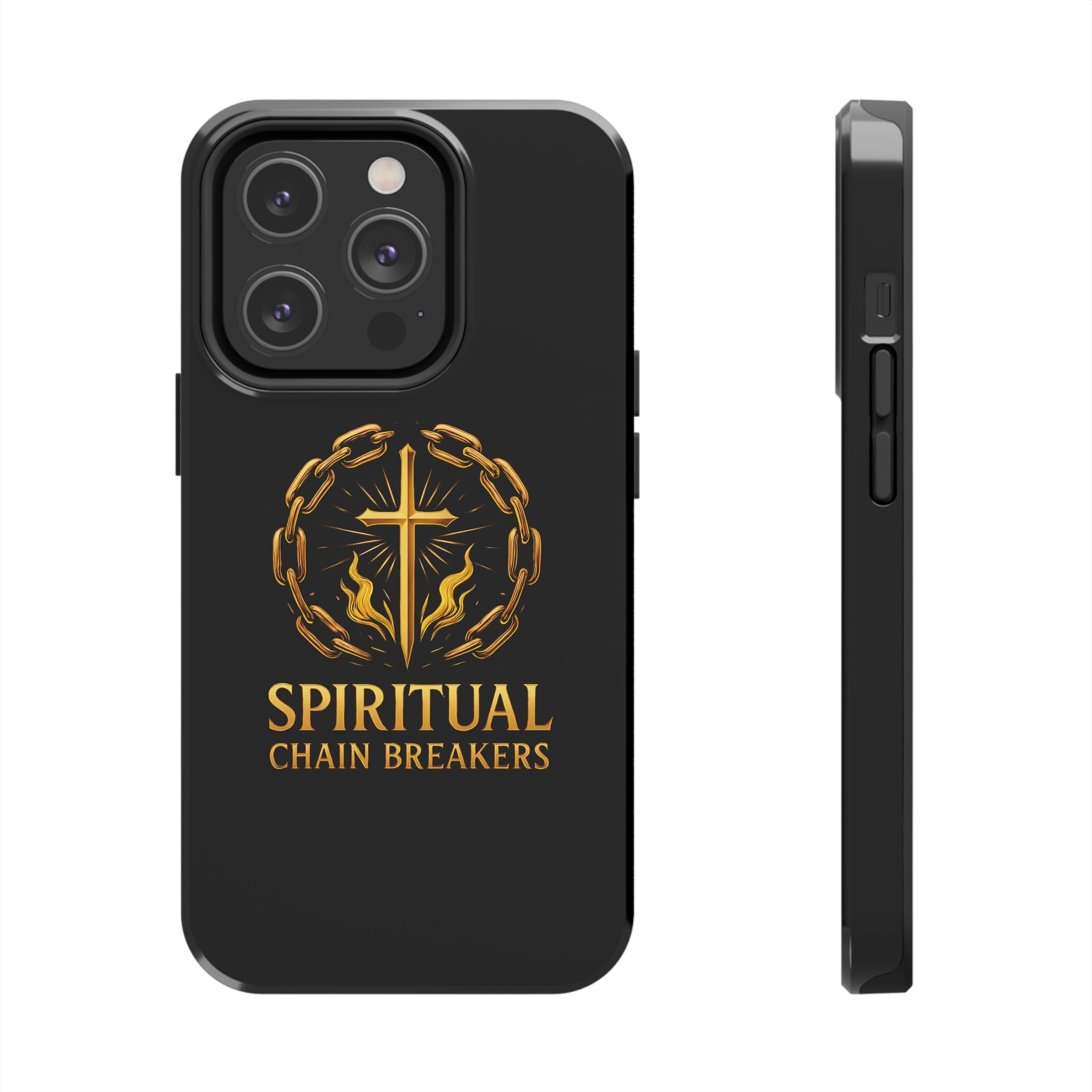 Spiritual Chain Breakers Tough Phone Cases, Inspirational Phone Cover, Unique Gift, Motivational Phone Case, Christian Phone Accessory