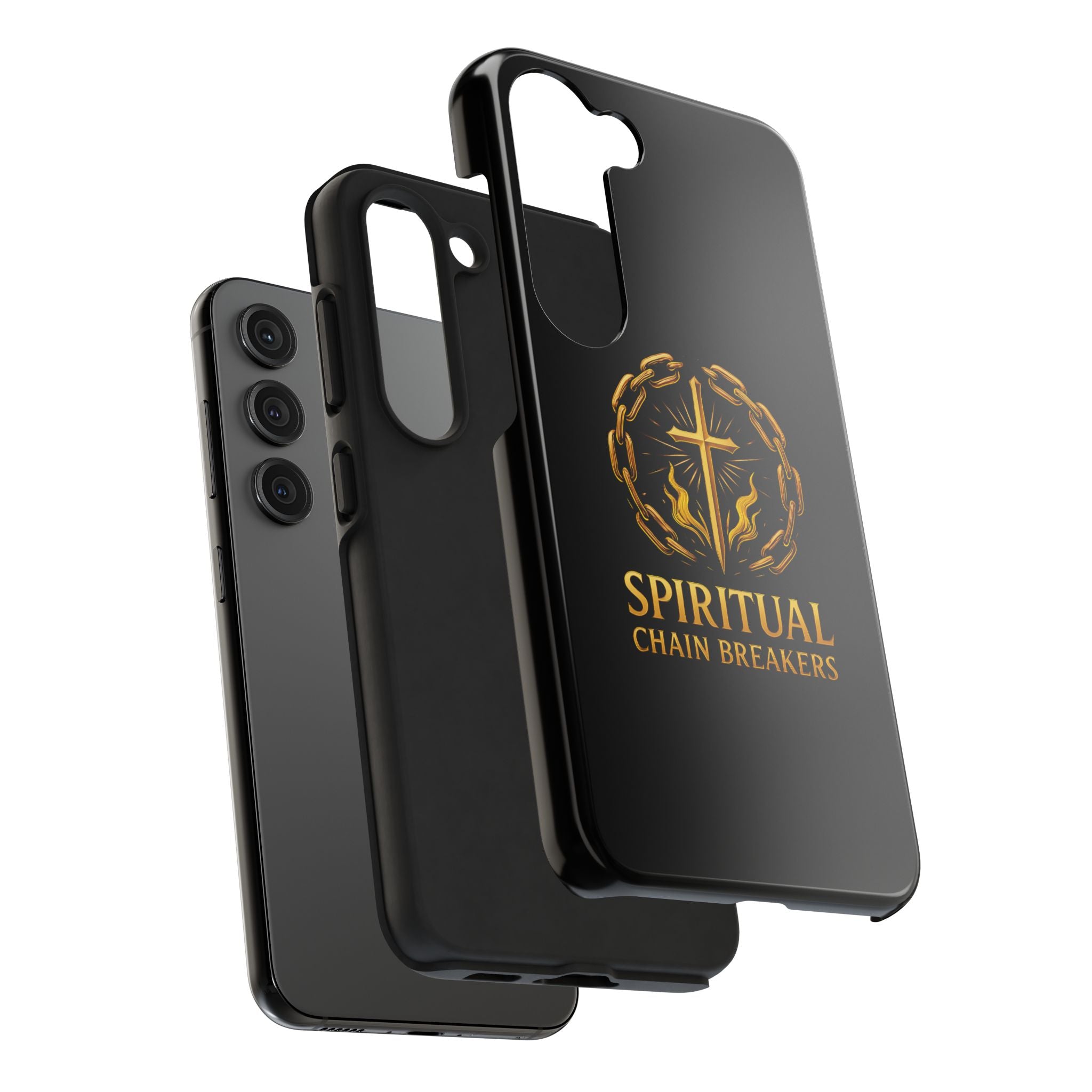 Spiritual Chain Breakers Tough Phone Cases, Inspirational Phone Cover, Unique Gift, Motivational Phone Case, Christian Phone Accessory