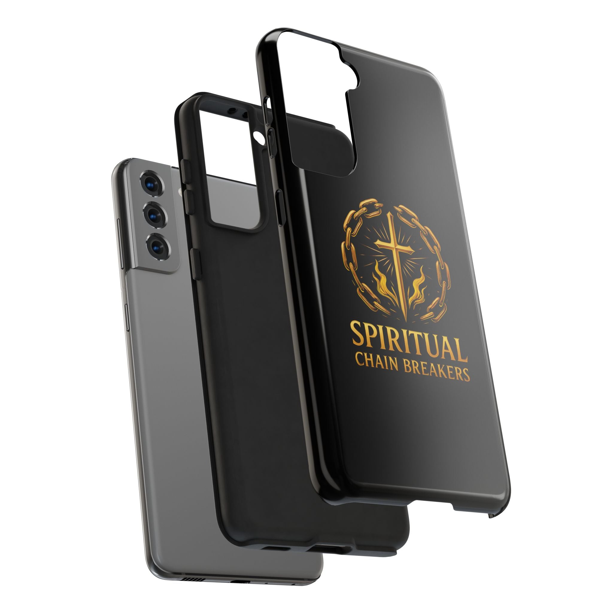 Spiritual Chain Breakers Tough Phone Cases, Inspirational Phone Cover, Unique Gift, Motivational Phone Case, Christian Phone Accessory