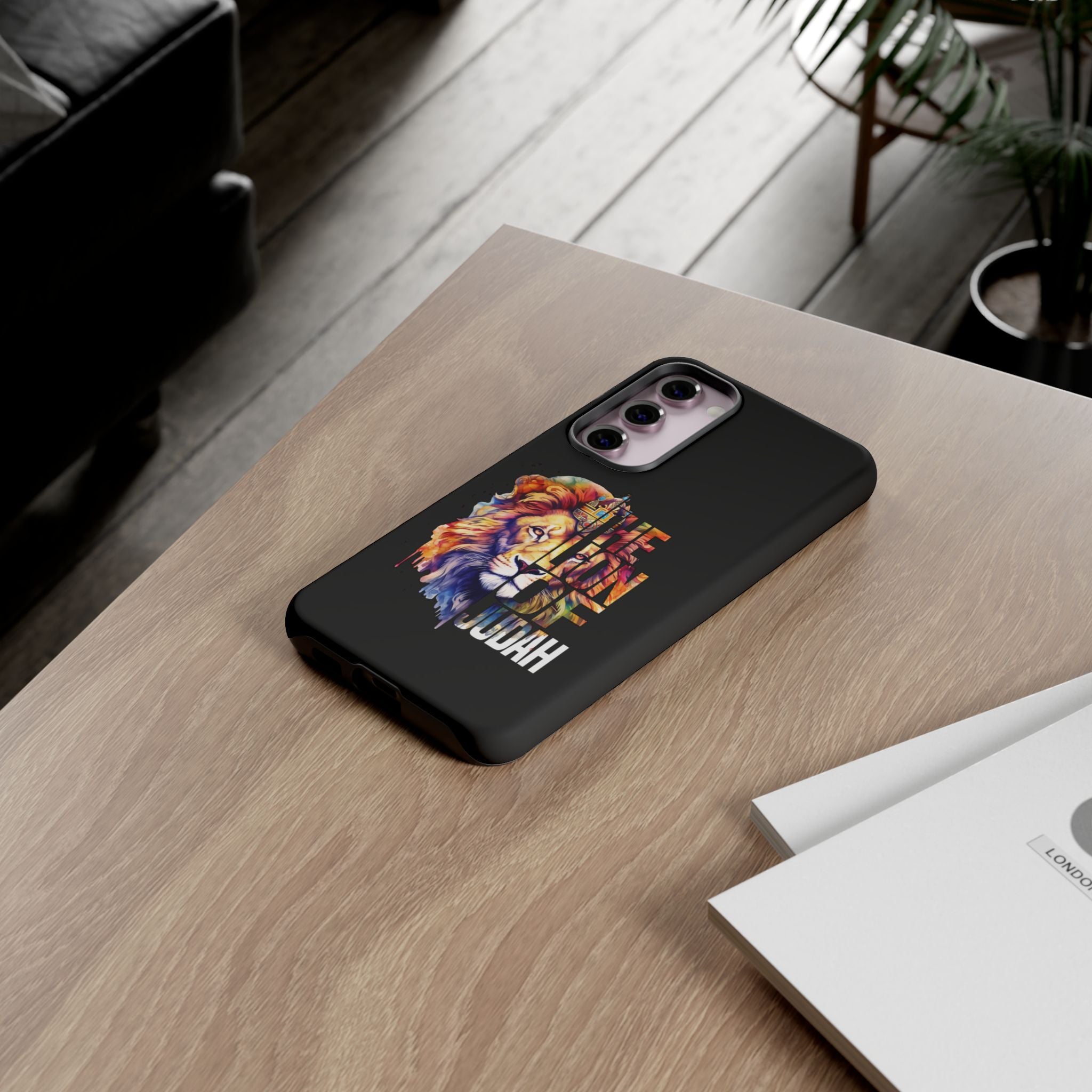 Stunning Lion Phone Case, Tough Cases with Inspirational Design, Unique Gifts for Animal Lovers, Durable Phone Accessories, Birthday Gift