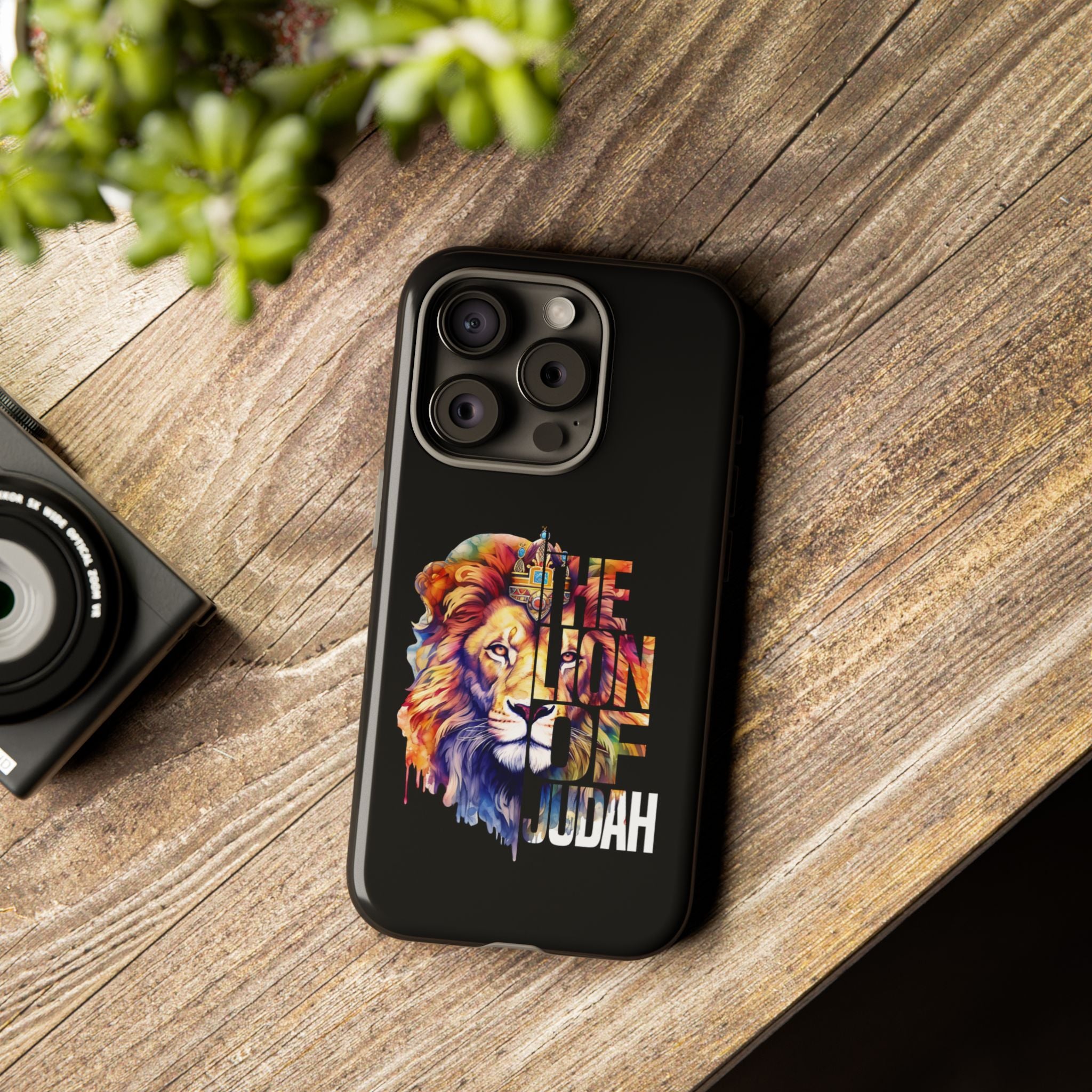 Stunning Lion Phone Case, Tough Cases with Inspirational Design, Unique Gifts for Animal Lovers, Durable Phone Accessories, Birthday Gift