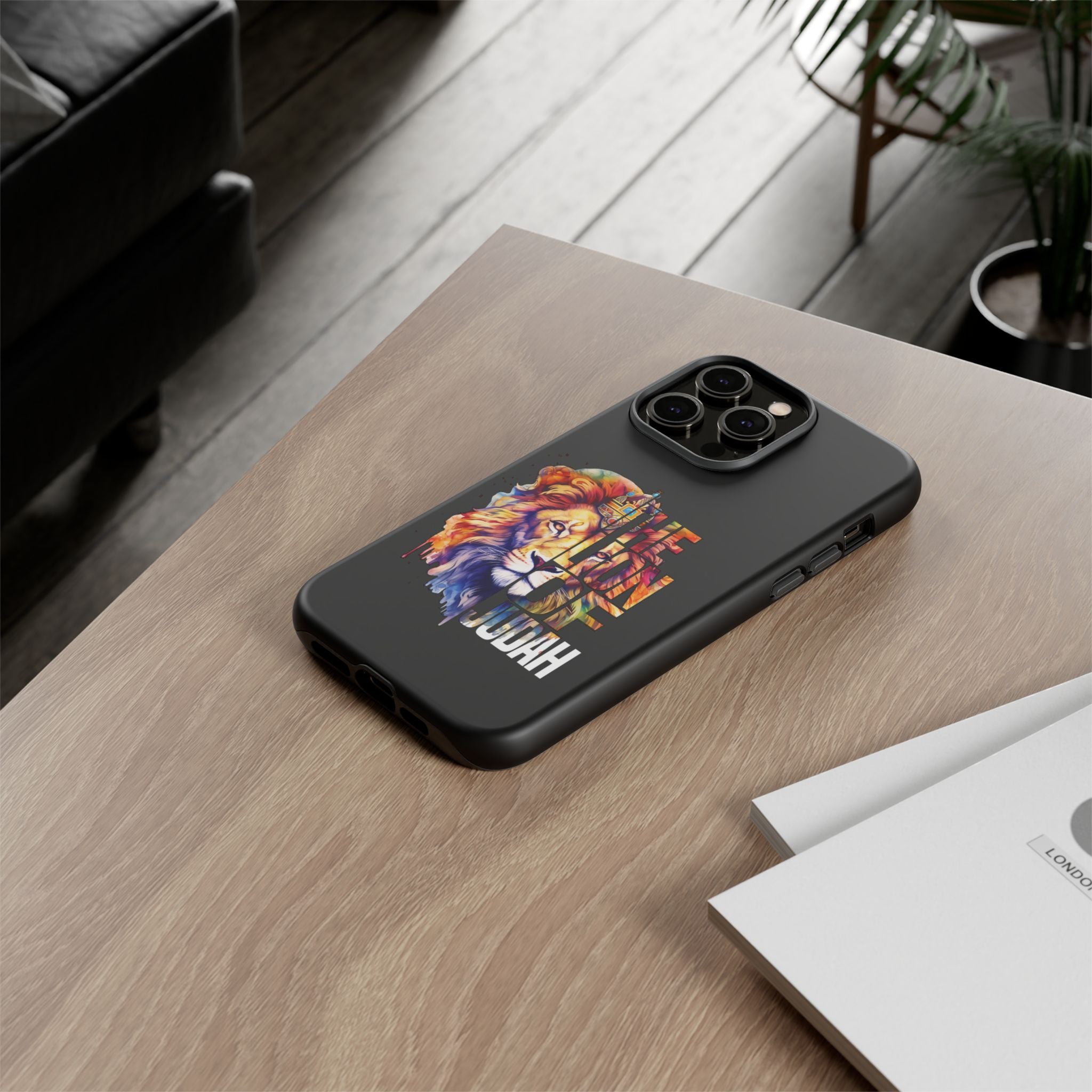 Stunning Lion Phone Case, Tough Cases with Inspirational Design, Unique Gifts for Animal Lovers, Durable Phone Accessories, Birthday Gift