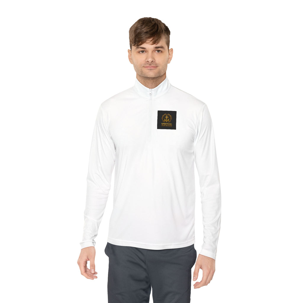 Quarter-Zip Pullover — Spiritual Chain Breakers Logo