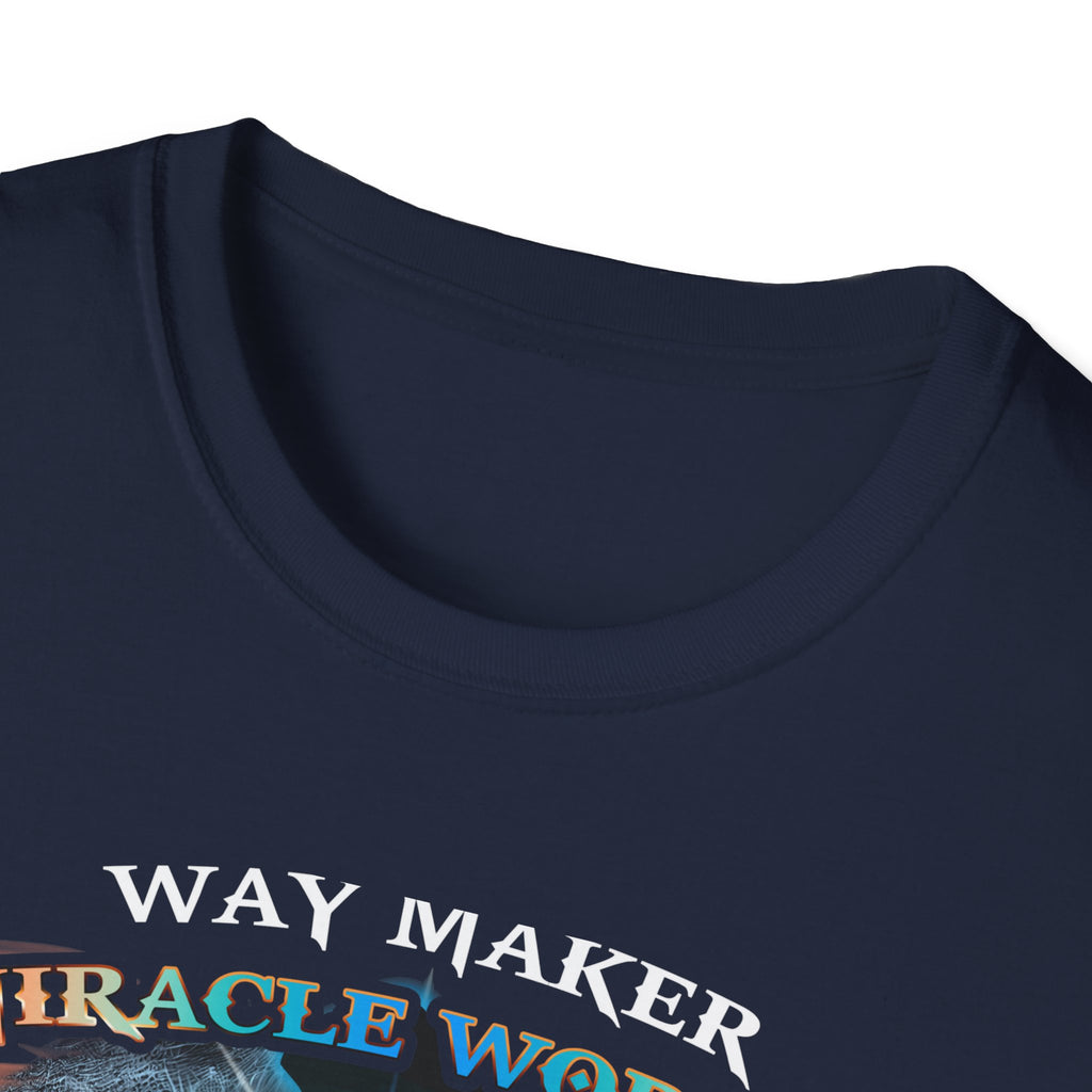 Inspirational Christian T-Shirt with Floral Design, Faith-Based Apparel, Gift for Believers, Motivational Quote Tee, Bible Verse Shirt Unisex