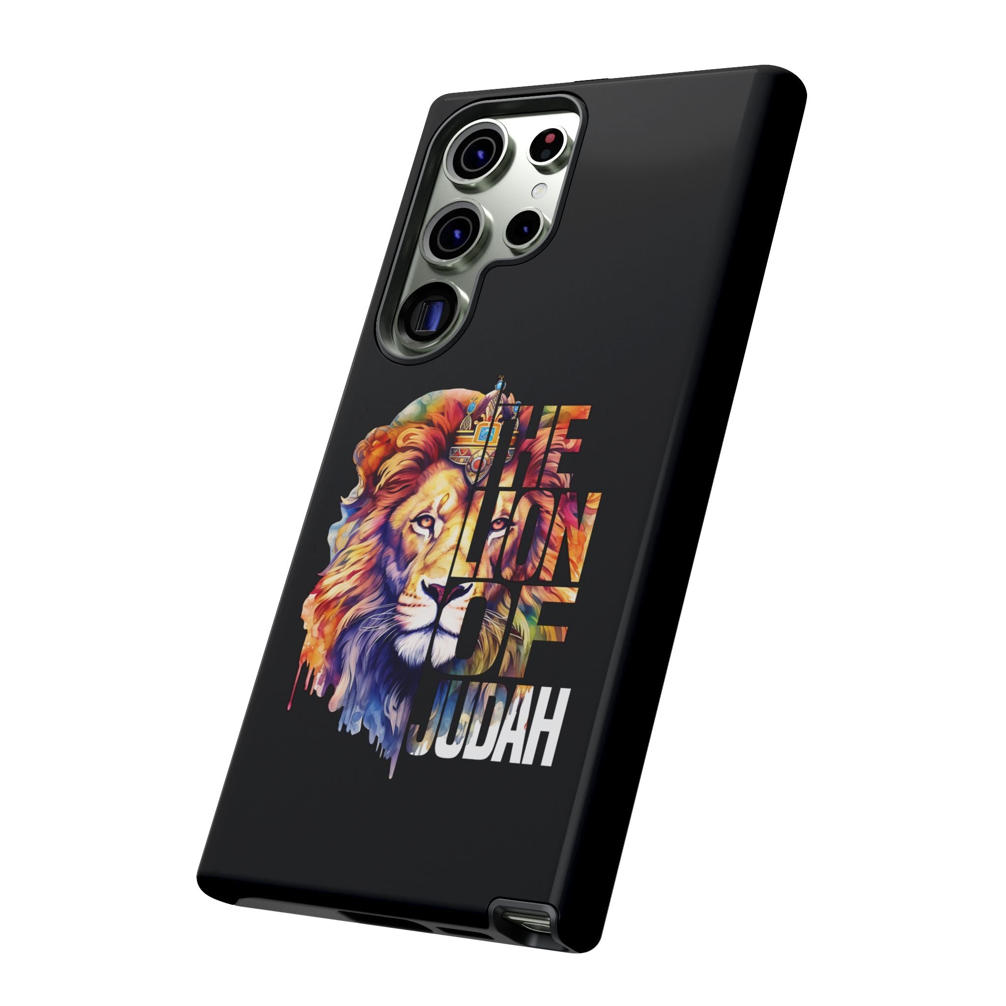 Stunning Lion Phone Case, Tough Cases with Inspirational Design, Unique Gifts for Animal Lovers, Durable Phone Accessories, Birthday Gift