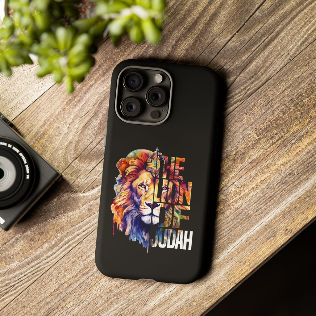 Stunning Lion Phone Case, Tough Cases with Inspirational Design, Unique Gifts for Animal Lovers, Durable Phone Accessories, Birthday Gift